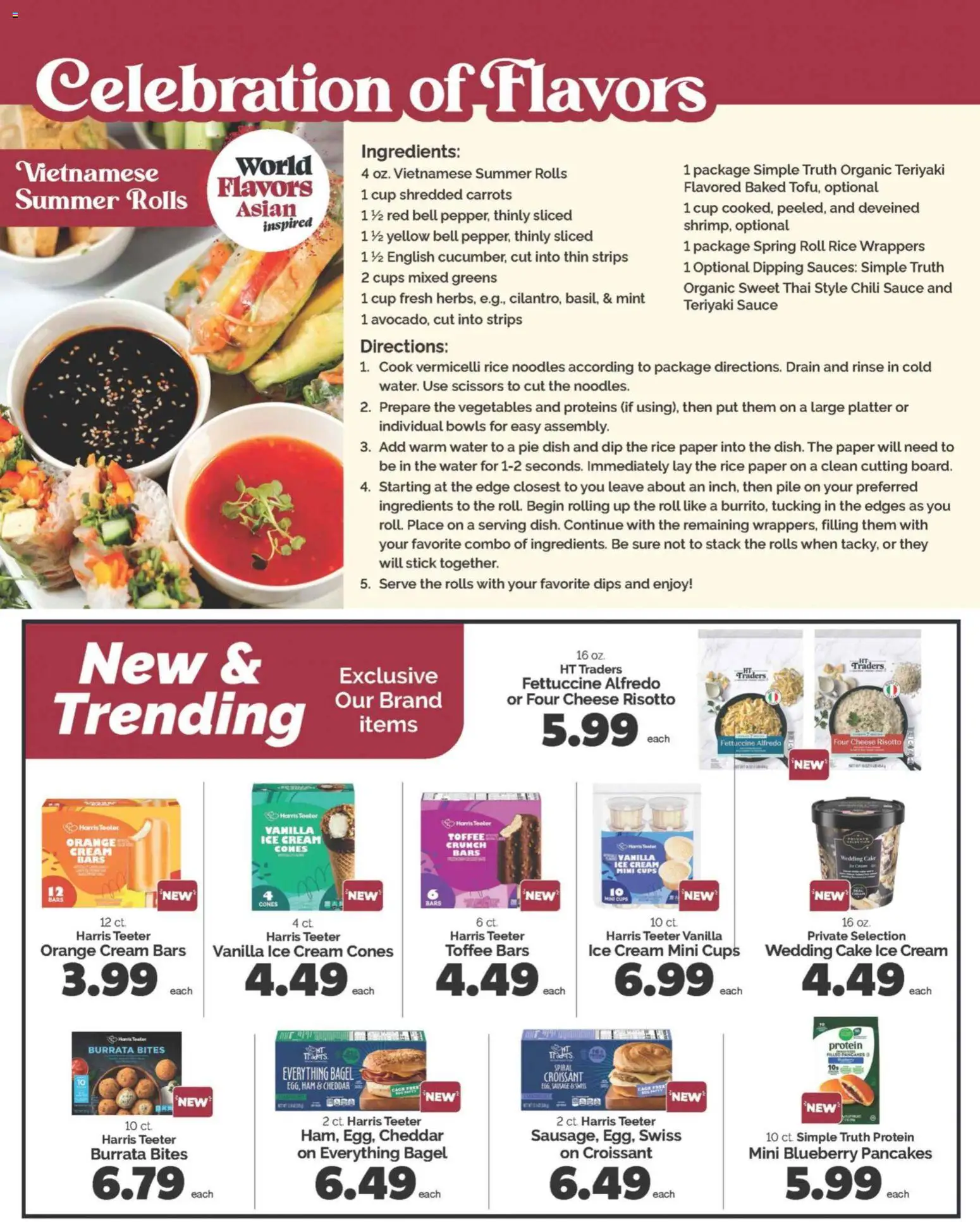 Harris Teeter Monthly Ad - valid from 20.05.2026 | Page: 16 | Products: Ham, Noodles, Vegetables, Sausage