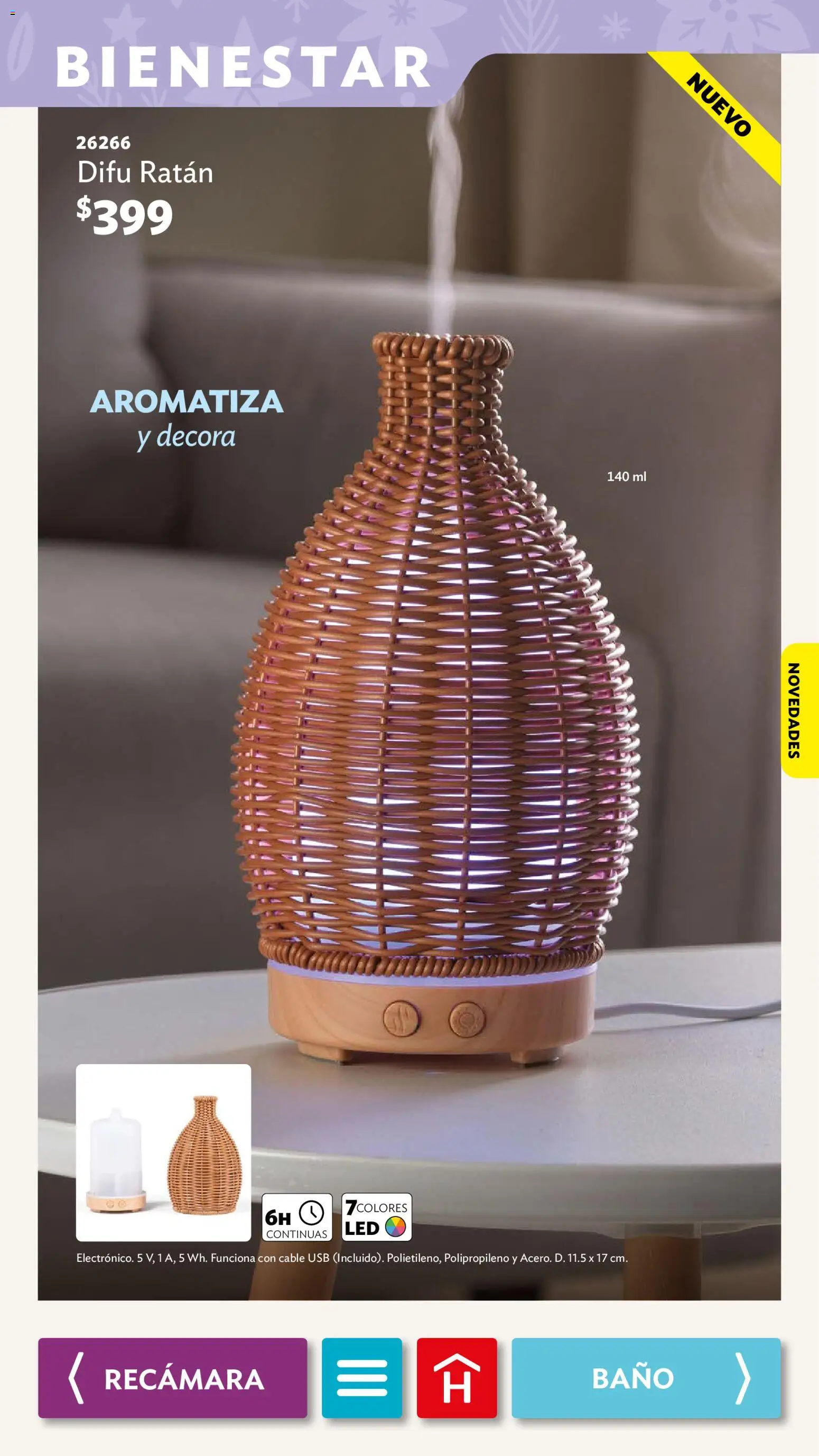 Nuevas ofertas de Betterware válidas en toda la República Mexicana desde el 02/11/2026. ¡Encuentra las mejores ofertas en Betterware campaña 11 2026! | Página: 73