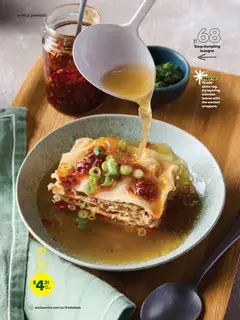 Preview of Woolworths Fresh Ideas magazine - valid from 01.05.2026 | Page: 70 | Products: Soup