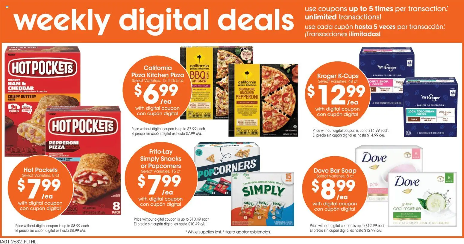 Food 4 Less Weekly Ad - valid from 09/09/2026 | Page: 2 | Products: Chicken, Cheese, Coffee, Sauce