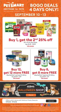 Preview of Petsmart - Weekend Flyer from shop Petsmart valid from Sep 10, 2026