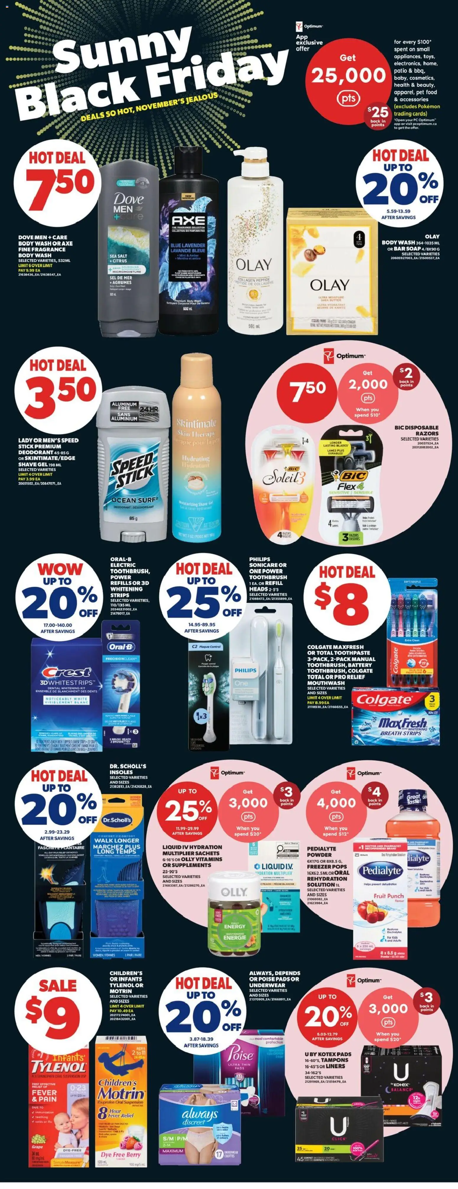 Real Canadian Superstore flyer valid from 11.06.2026 | Page: 34 | Products: Fragrance, Powder, Toothpaste, Mouthwash