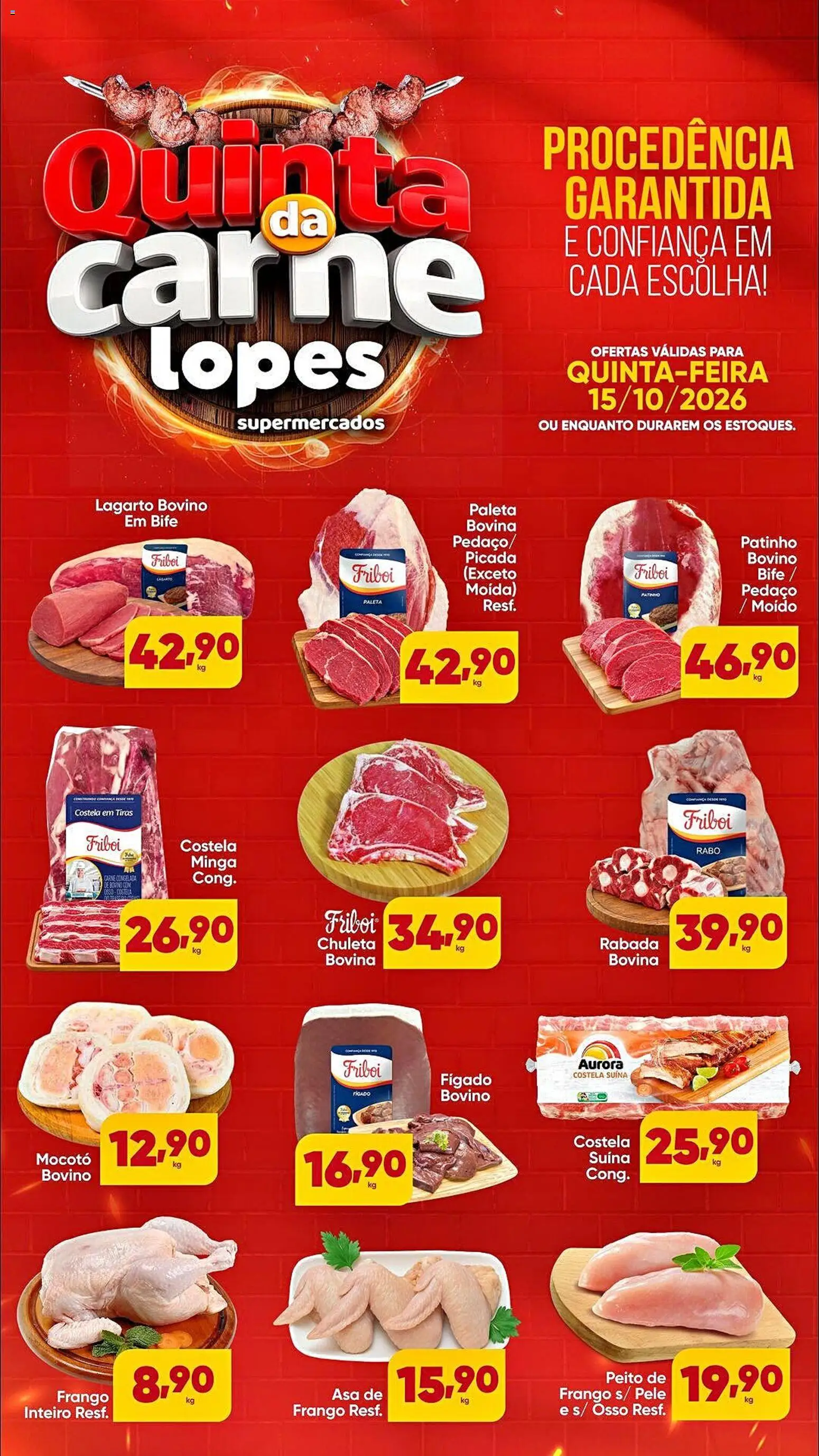 Lopes Supermercados Folheto - válido de 15/10/2026 | Página: 1