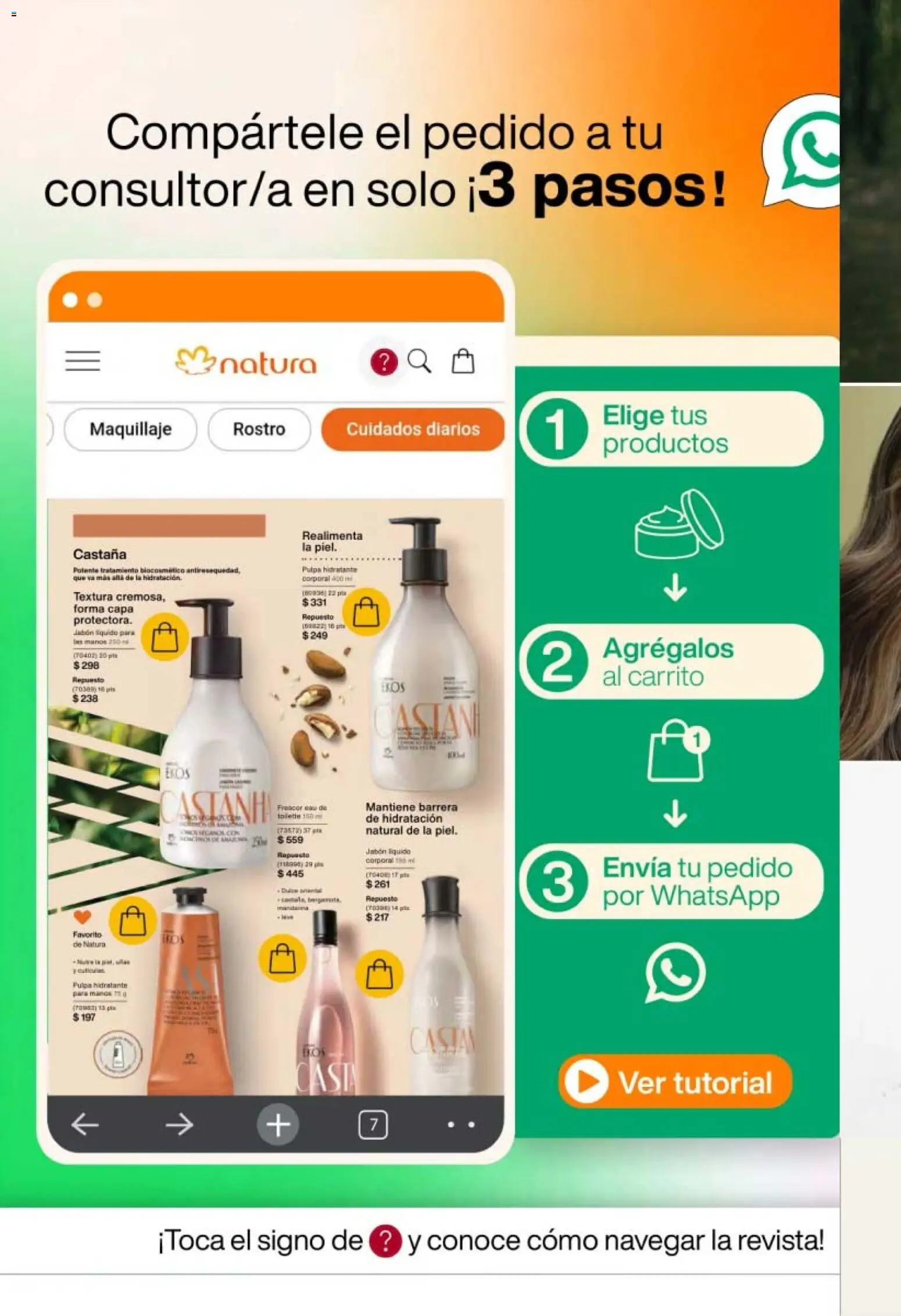 Nuevas ofertas de Natura válidas en toda la República Mexicana desde el 20/02/2026. ¡Encuentra las mejores ofertas en Natura campaña 4 2026! | Página: 2 | Productos: Jabón líquido, Dulce, Revista, Jabón