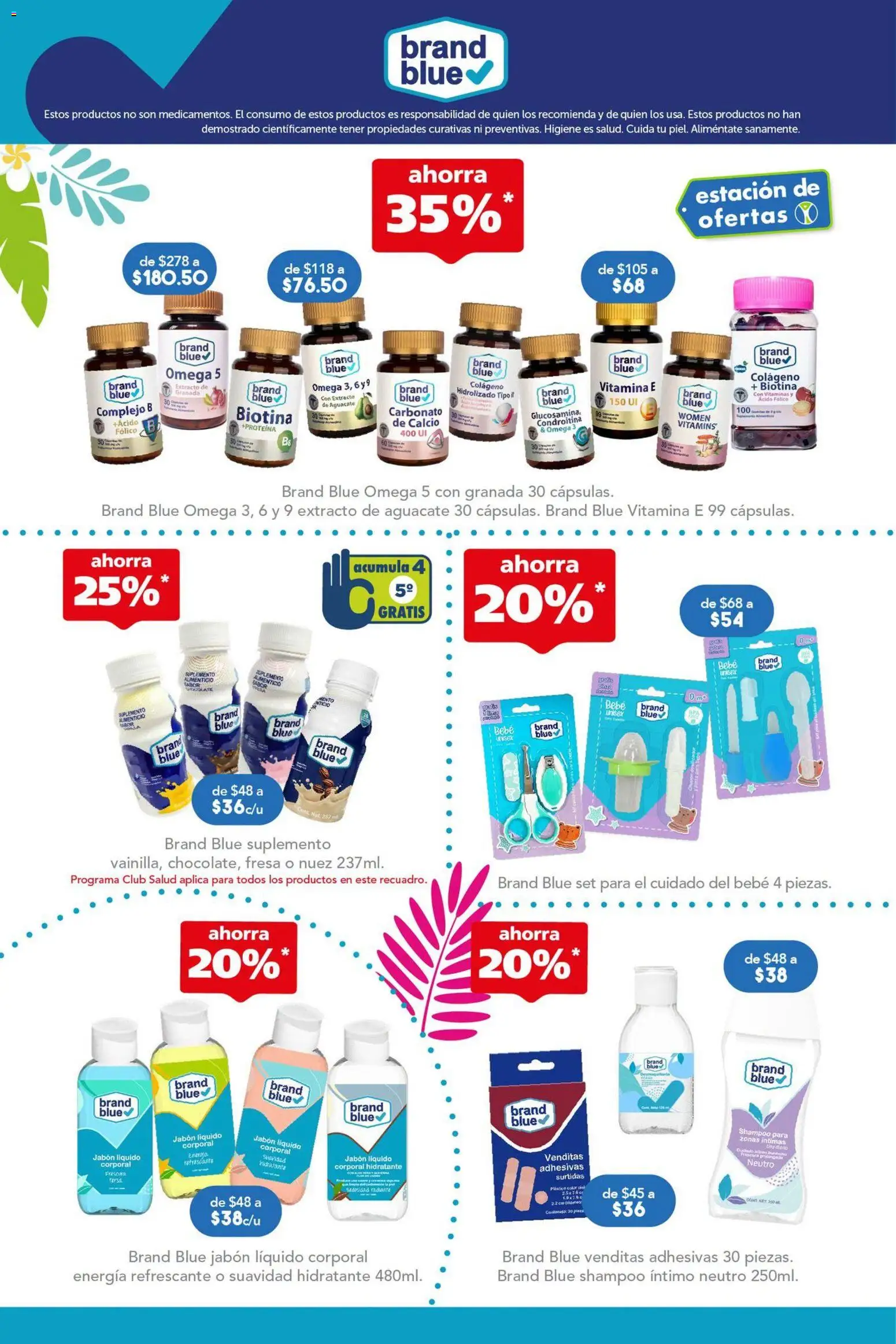 Nuevas ofertas de Farmacia San Pablo válidas en toda la República Mexicana desde el 02/08/2026. ¡Encuentra las mejores ofertas en Farmacia San Pablo catálogo! | Página: 6