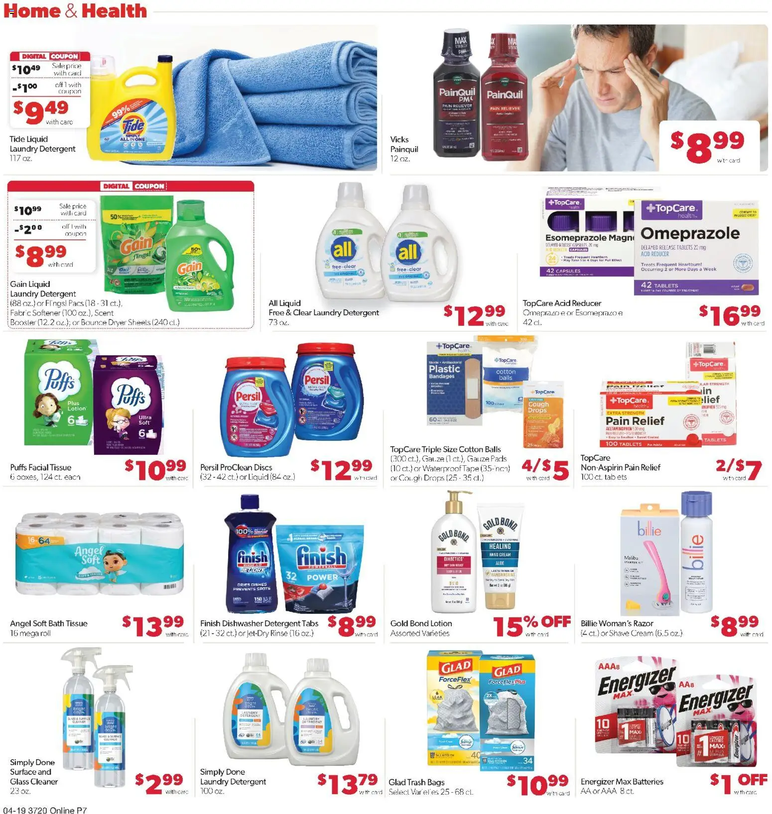 Family Fare Weekly Ad - valid from 19.04.2026 | Page: 11 | Products: Hand cream, Fabric softener, Pads, Dishwasher