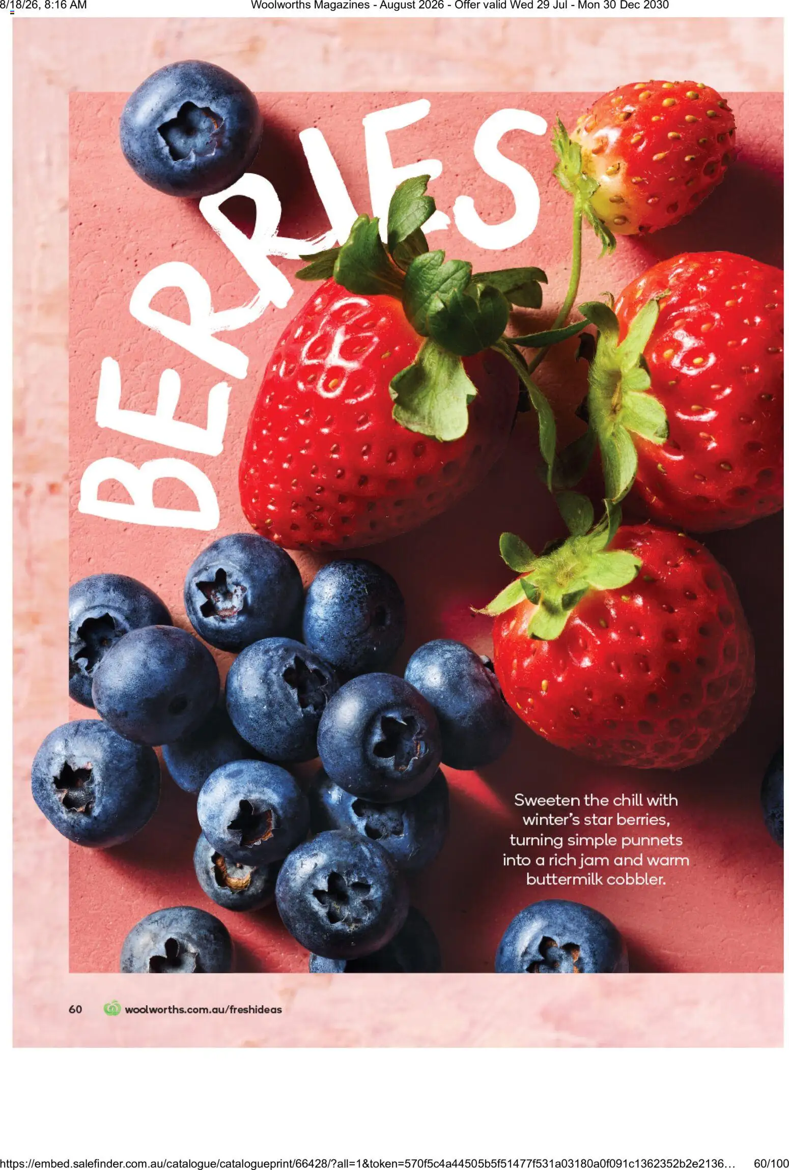 Woolworths catalogue - valid from 01/08/2026 | Page: 60 | Products: Jam