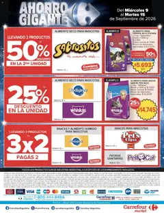 Vista previa Carrefour - Ofertas válido desde el 09/09/2026 | Página: 56 | Productos: Teléfono, Peso, Pescado, Snacks