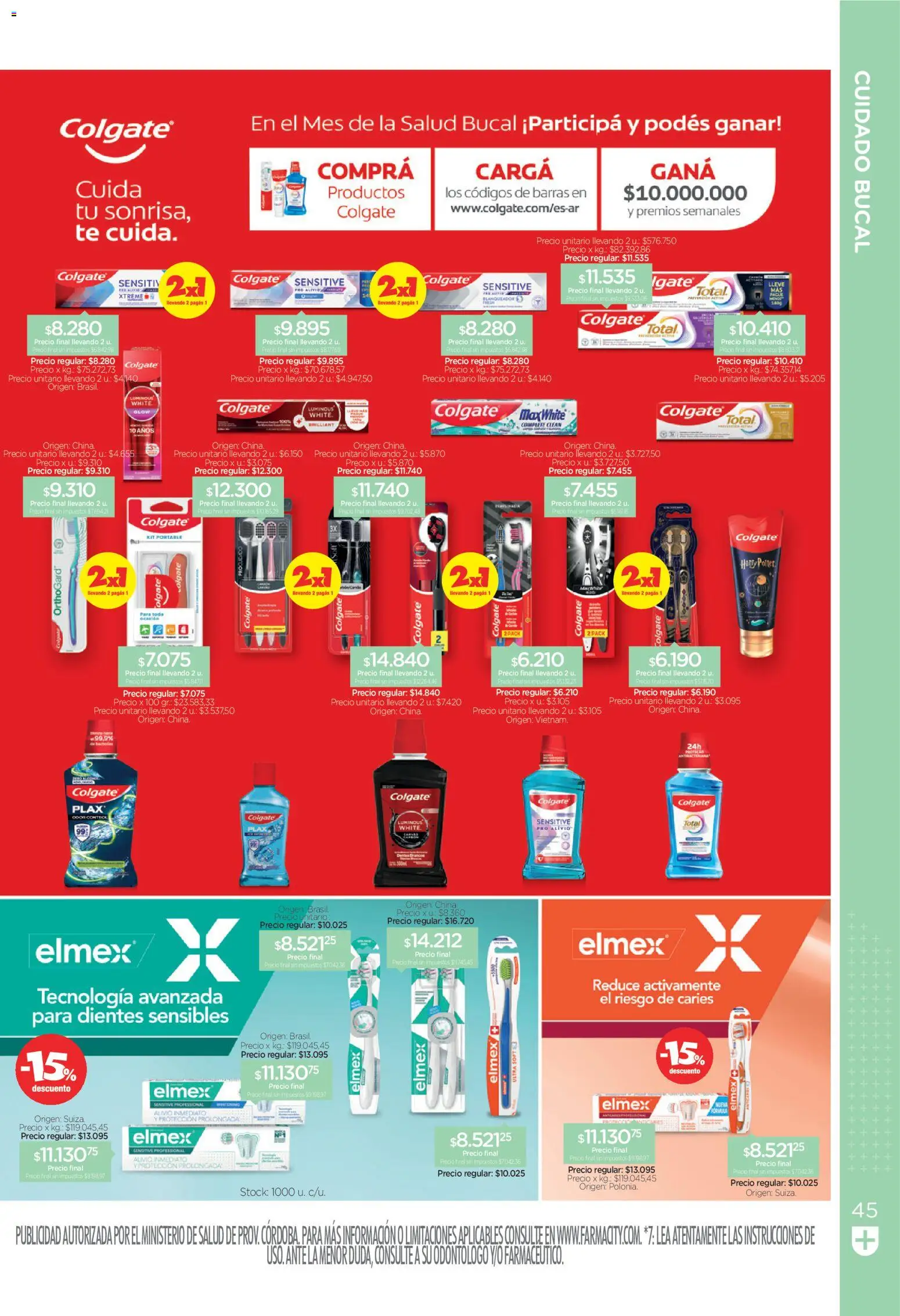 Farmacity catálogo │ válido desde el 01/10/2026 | Página: 45