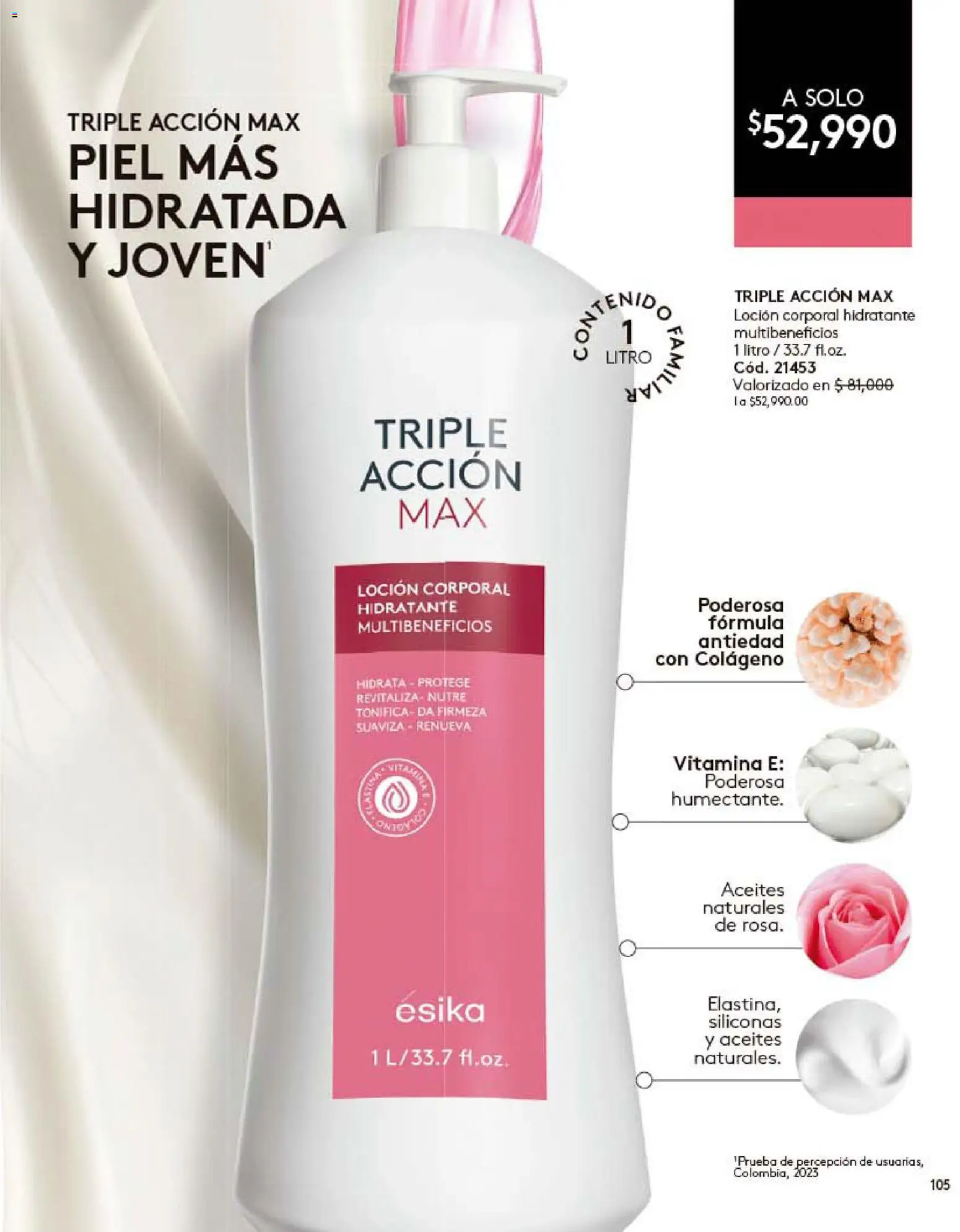 Ésika revista - valida desde el 26.06.2026 | Página: 105 | Productos: Loción