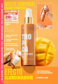 Vista previa de Ilusión catálogo Verano, nuevo folleto de la tienda, válido en México a partir del 01.06.2026 | Página: 257 | Productos: Iluminador, Mango, Aceite, Ropa