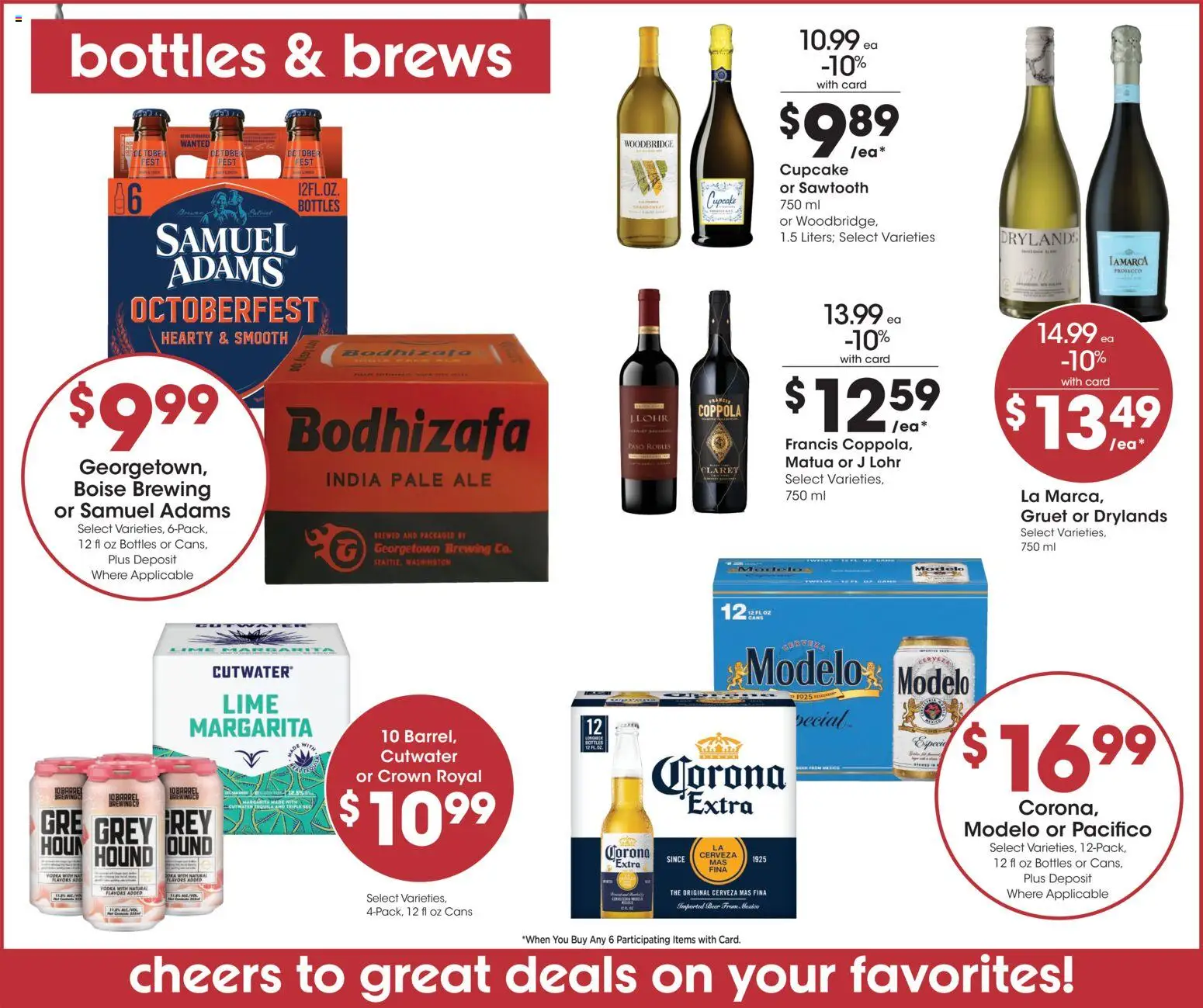 Fred Meyer Weekly Ad - valid from 09/23/2026 | Page: 14 | Products: Vodka, Lime, Cupcake