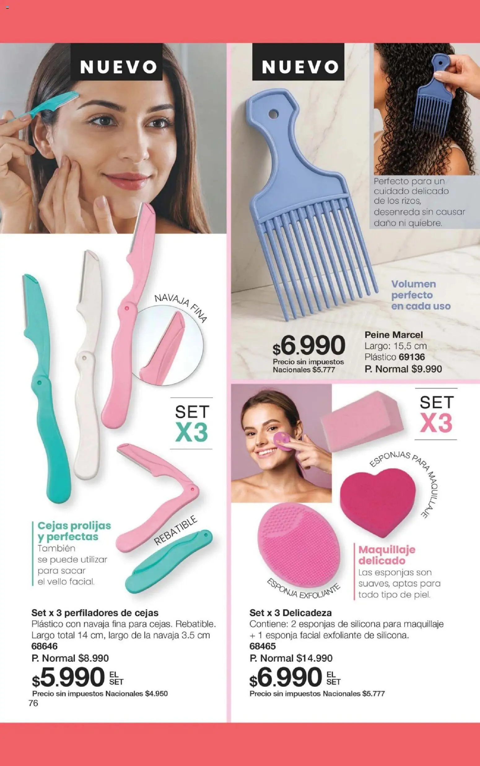Gigot - CAMPAÑA 13 │ válido desde el 23/08/2026 | Página: 94 | Productos: Peine, Navaja, Exfoliante, Esponja