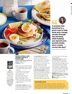 Preview of Ricotta fritters with smoked salmon & boiled eggs, Ricotta fritters with smoked salmon & boiled eggs - valid from 01/10/2026 | Page: 31
