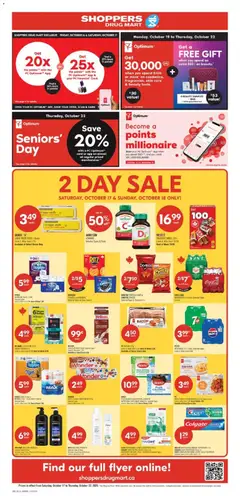 Preview of Shoppers weekly flyer / circulaire from shop Shoppers valid from Oct 17, 2026