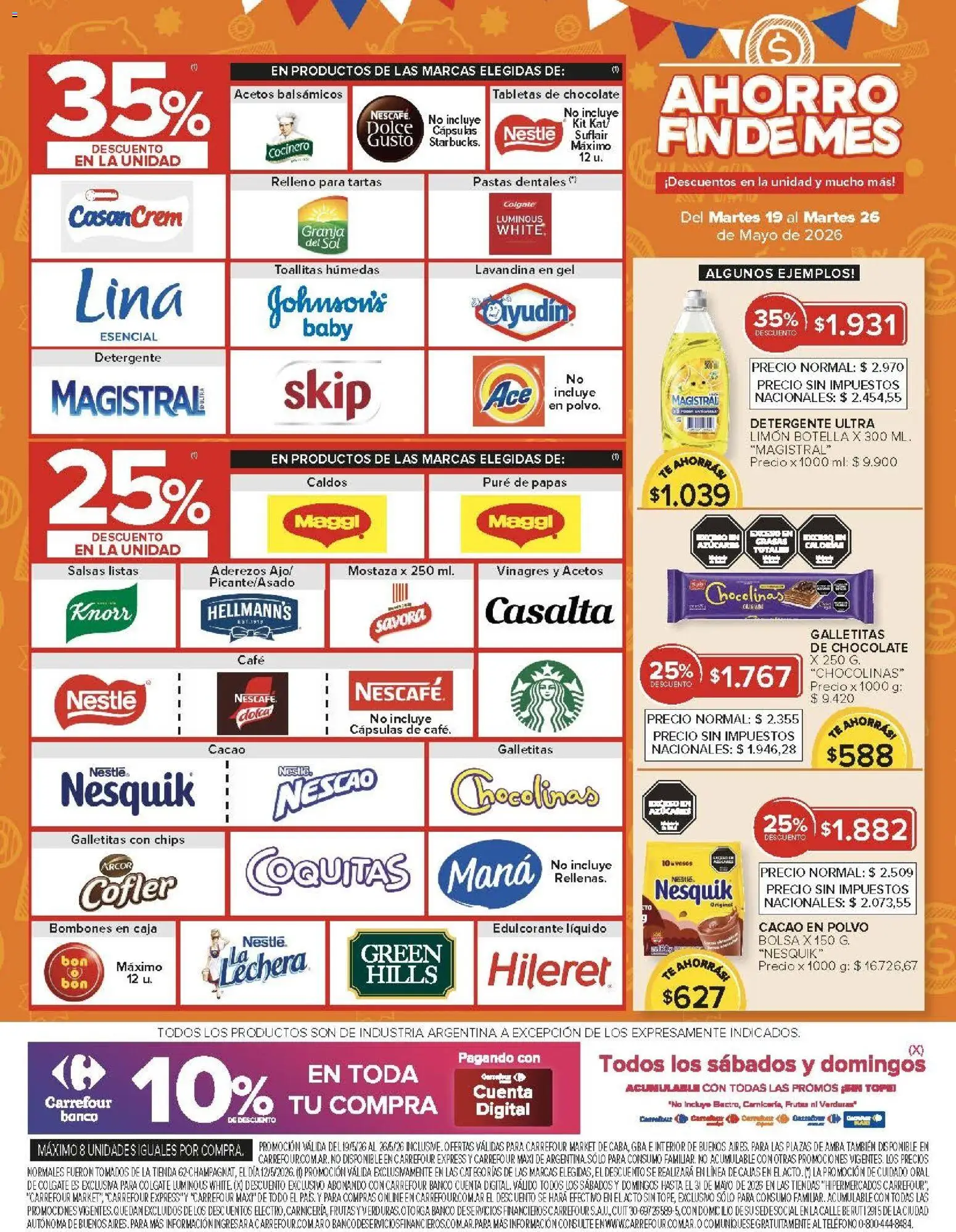 Carrefour ofertas │ válido desde el 19.05.2026 | Página: 40