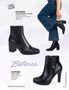 Vista previa de Price Shoes catálogo Todo en uno, nuevo folleto de la tienda, válido en México a partir del 06.05.2026 | Página: 203 | Productos: Botines