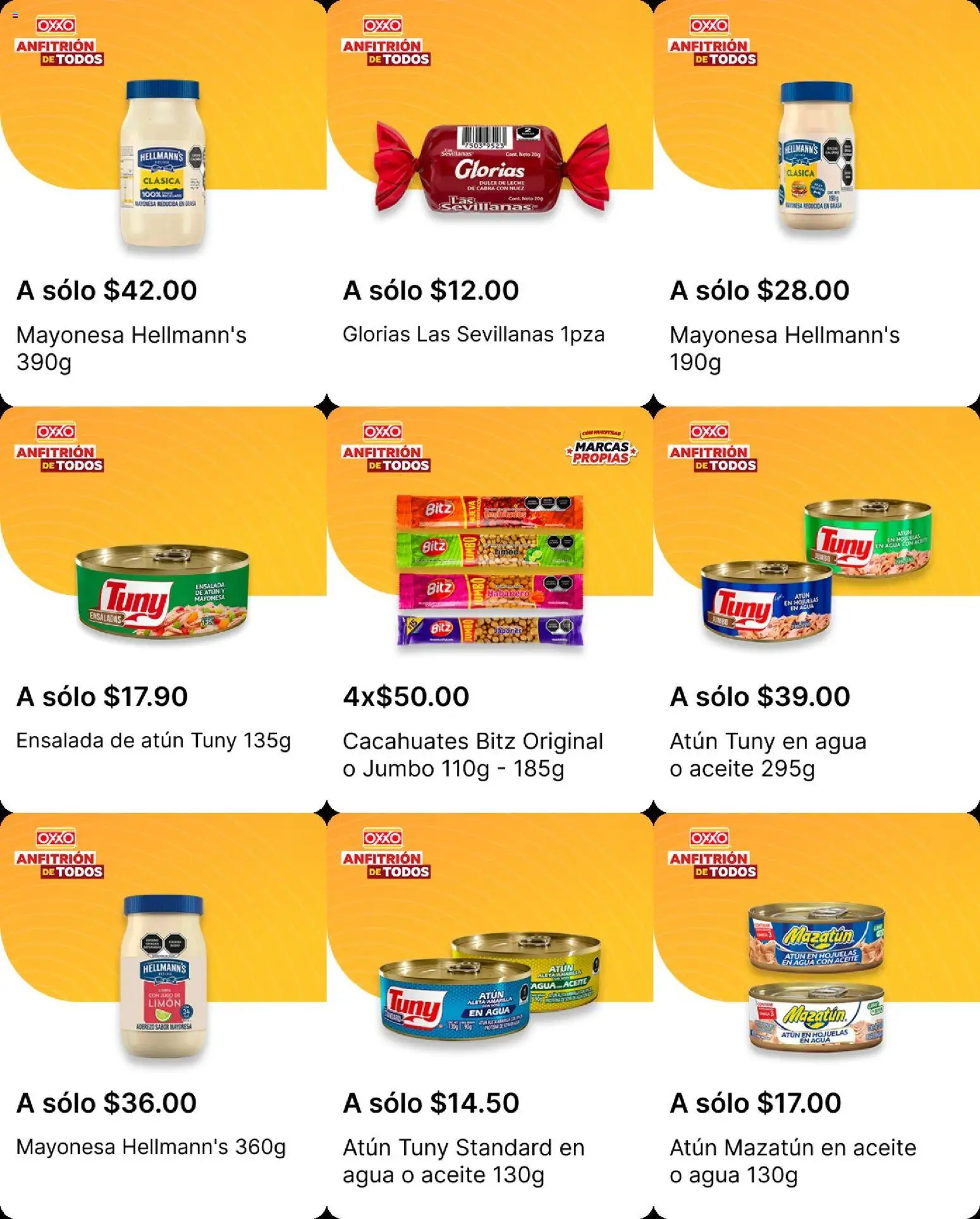 Nuevas ofertas de OXXO válidas en toda la República Mexicana desde el 12.03.2026. ¡Encuentra las mejores ofertas en OXXO folleto! | Página: 5 | Productos: Mostaza, Atún, Fideos, Galletas