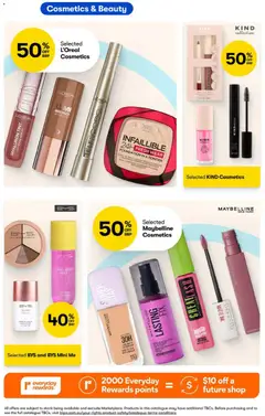 Preview of Big W Must Have Deals - valid from 23/07/2026 | Page: 15 | Products: Powder, Blush, Foundation, Lip stain