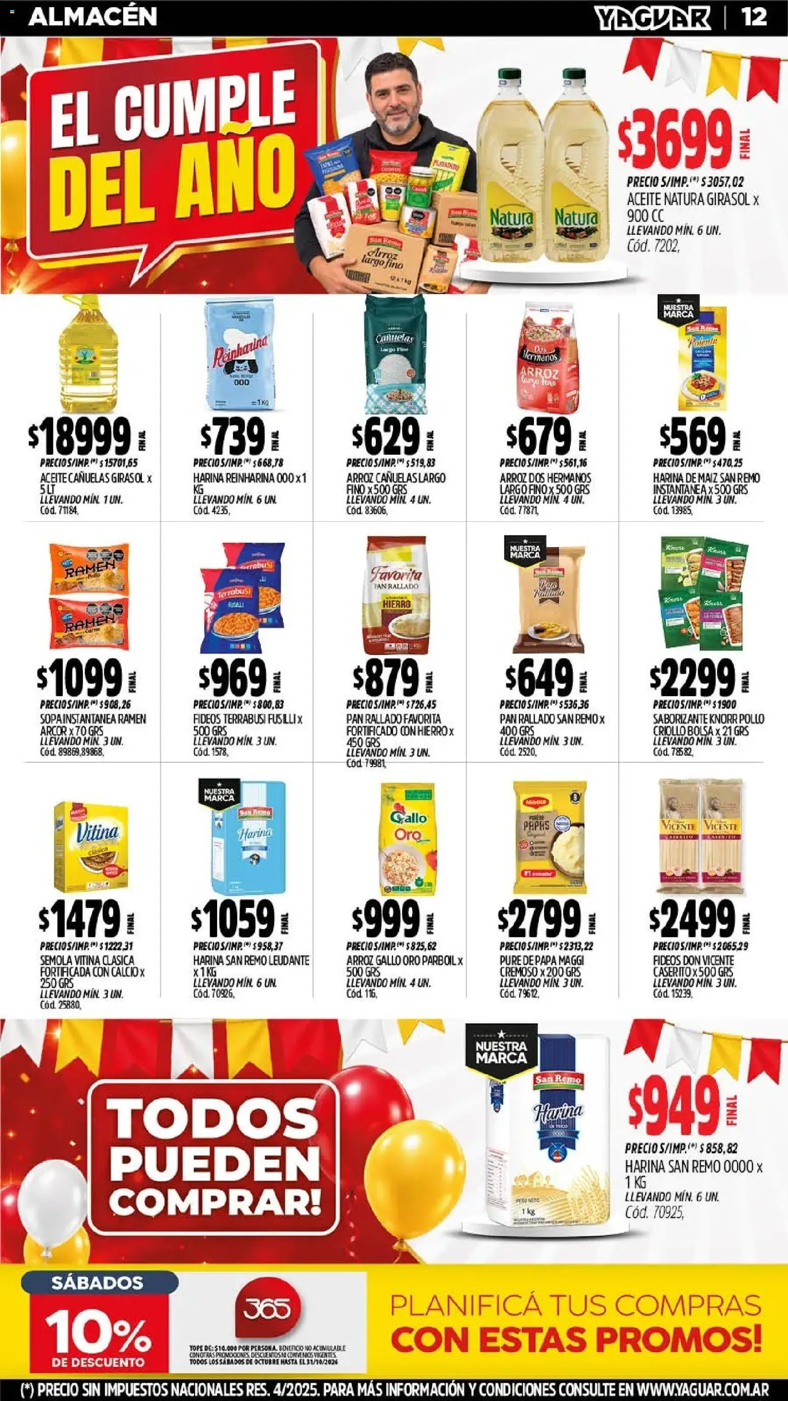 Yaguar - Oferta Semanal Misiones │ válido desde el 19/10/2026 | Página: 13