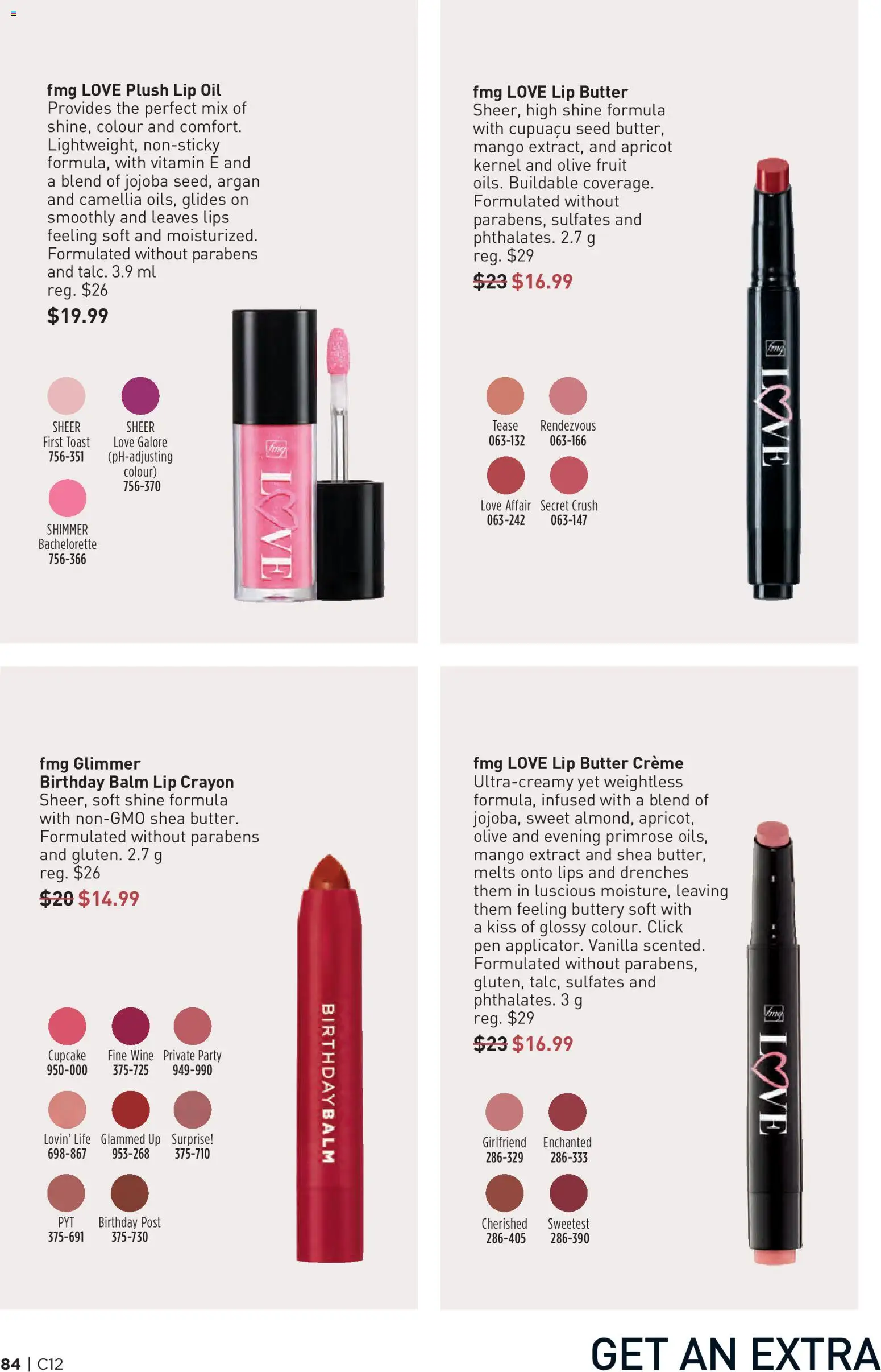 Avon flyer valid from 04.06.2026 | Page: 84 | Products: Butter, Oil, Wine
