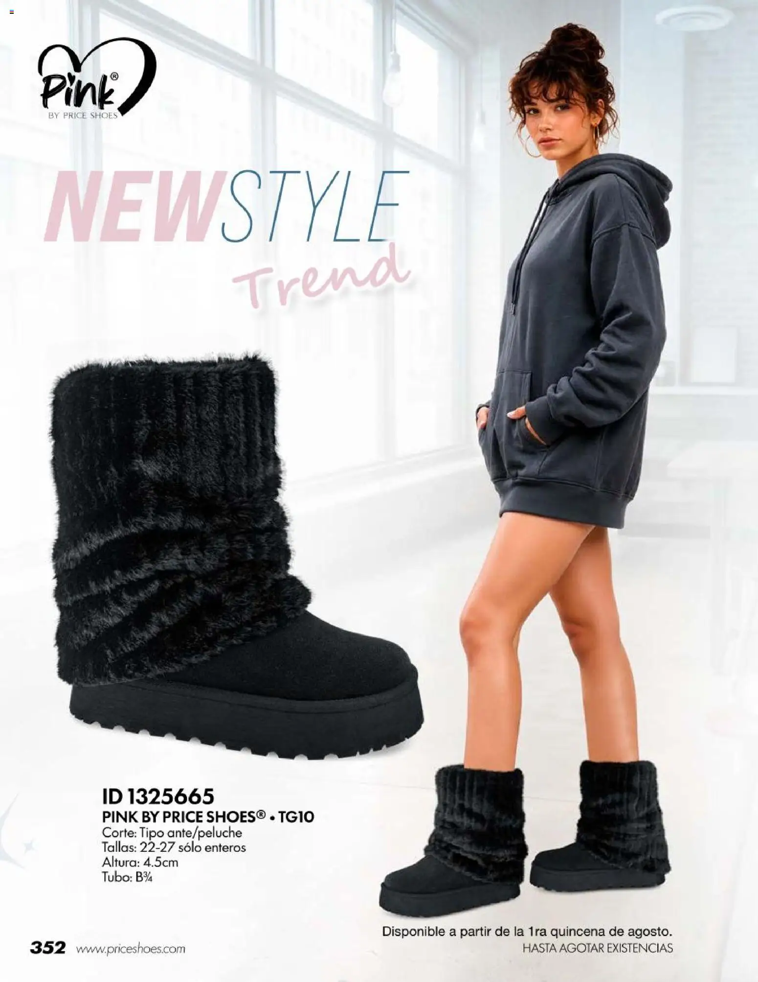 Nuevas ofertas de Price Shoes válidas en toda la República Mexicana desde el 18/07/2026. ¡Encuentra las mejores ofertas en Price Shoes catálogo Botas! | Página: 352