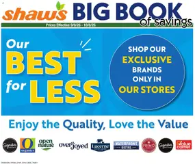 Preview of Shaw's weekly ads valid from 09/09/2026