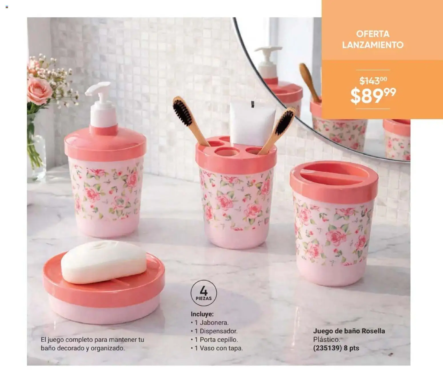 Nuevas ofertas de AVON válidas en toda la República Mexicana desde el 02.04.2026. ¡Encuentra las mejores ofertas en AVON Casa & Estilo 6 2026! | Página: 95 | Productos: Juego, Baño