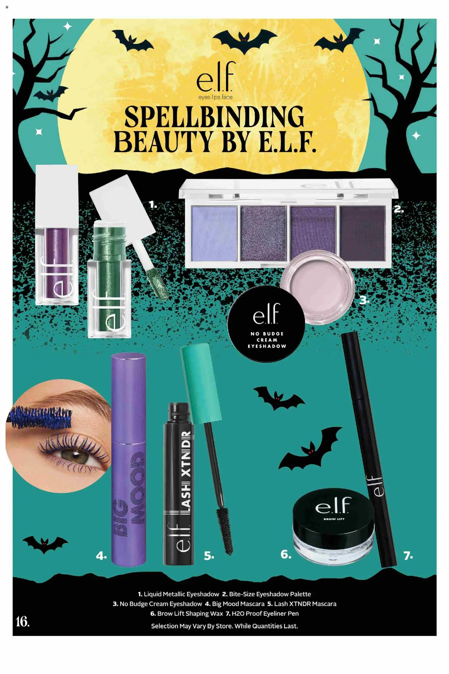 Rexall flyer valid from Sep 18, 2026 | Page: 16 | Products: Cream, Mascara, Eyeliner
