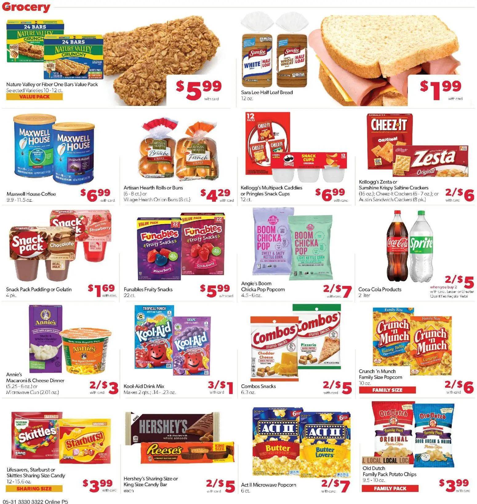 Family Fare Weekly Ad - MN - valid from 31.05.2026 | Page: 9 | Products: Corn, Bread, Microwave, Kettle