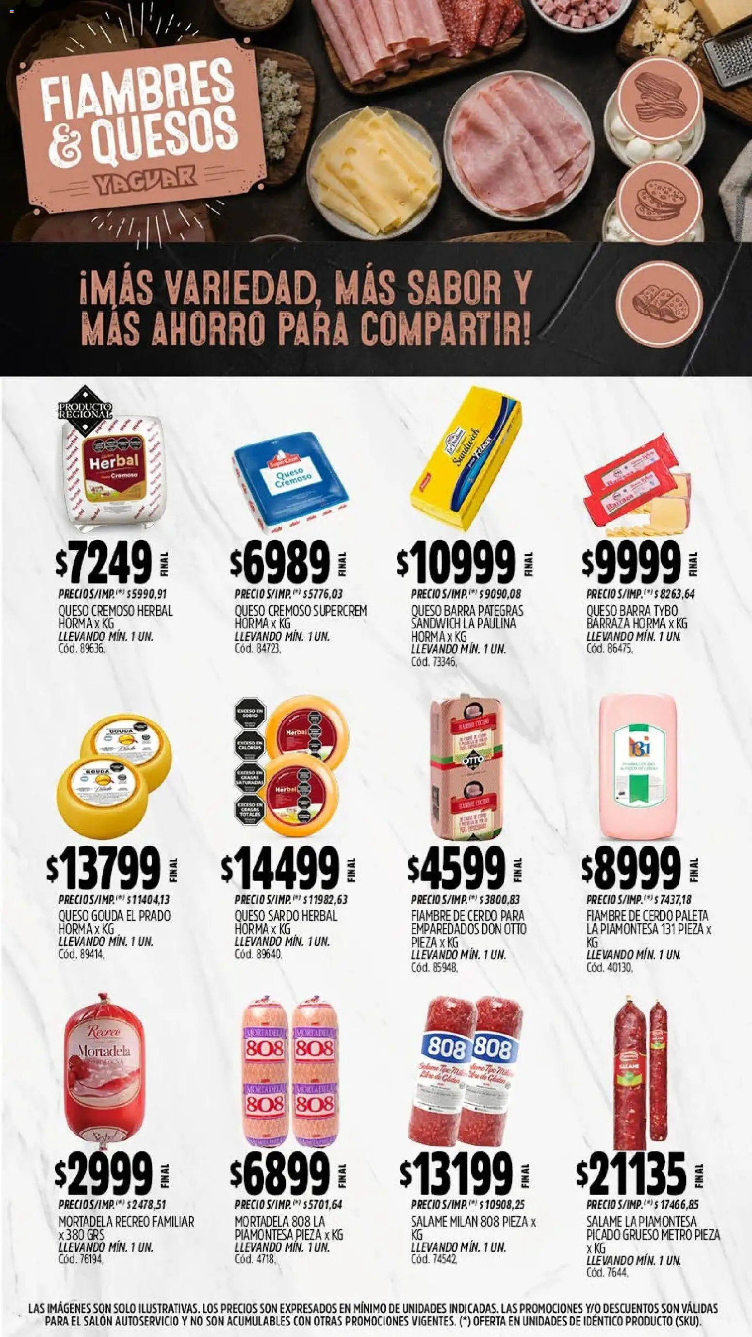 Yaguar - Oferta Semanal Jujuy │ válido desde el 19/10/2026 | Página: 7