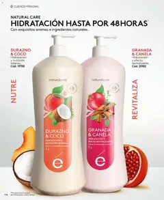 Ésika catálogo C08/2026 -  Vista previa de la revista de la tienda Ésika valido desde el 15.05.2026 | Página: 114 | Productos: Loción, Coco, Durazno