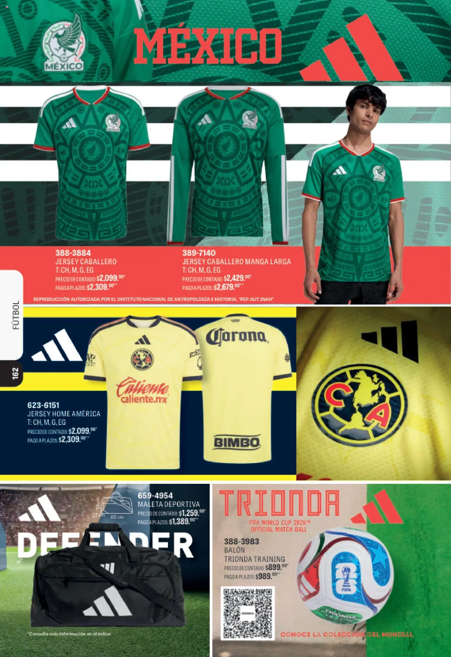 Nuevas ofertas de Andrea válidas en toda la República Mexicana desde el 30/10/2026. ¡Encuentra las mejores ofertas en Andrea catálogo Deportivo fútbol! | Página: 2