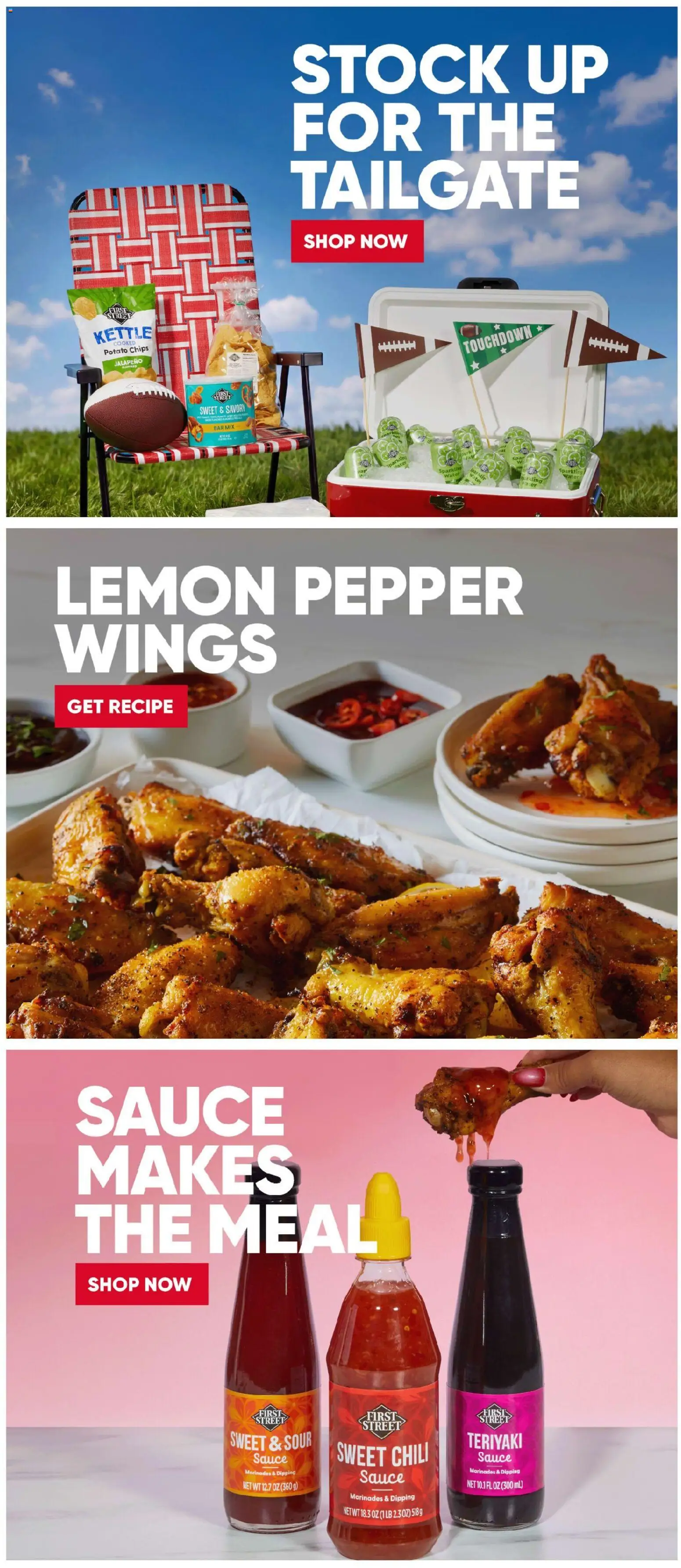 Smart & Final Weekly Ad - valid from 09/09/2026 | Page: 2 | Products: Sweet chili sauce, Potato chips, Pepper, Lemon