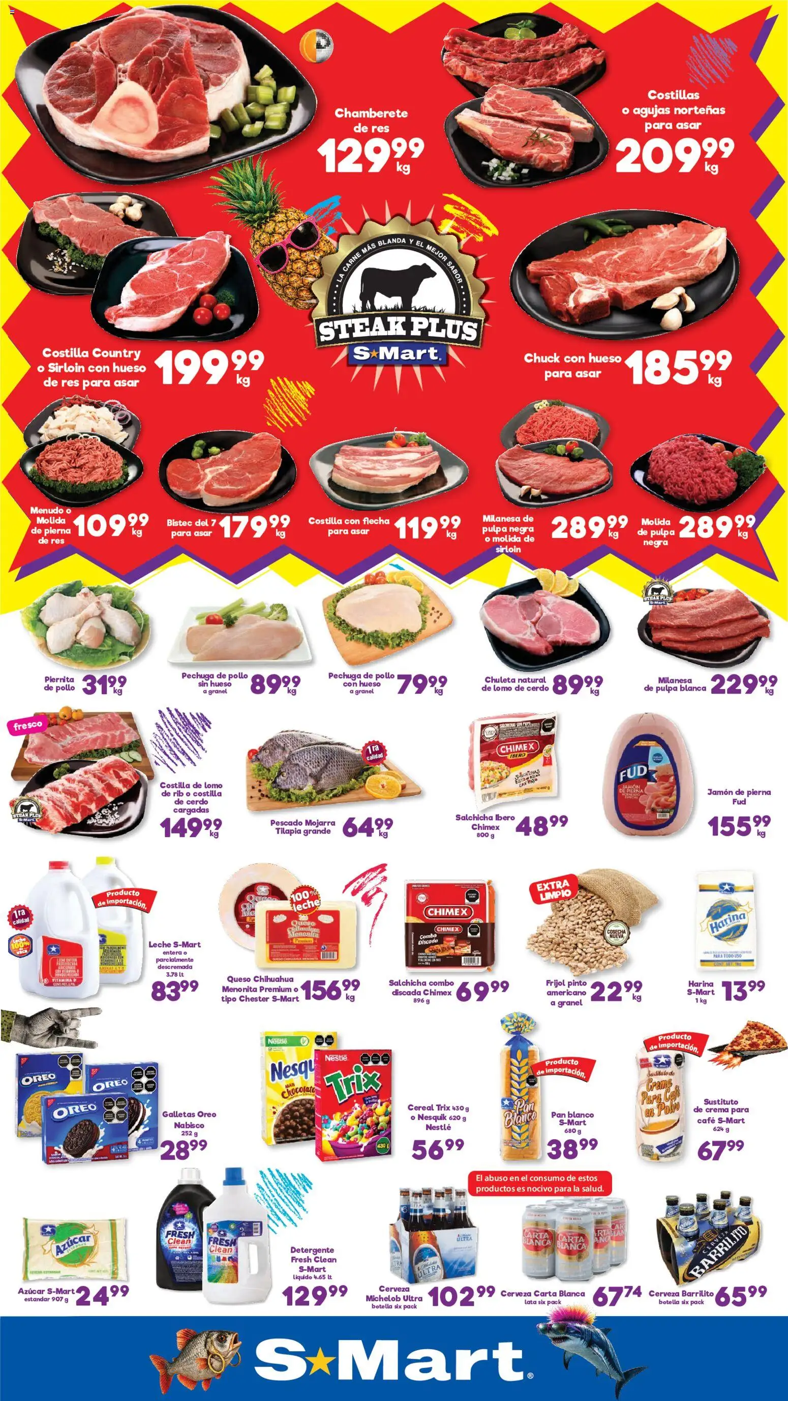 Nuevas ofertas de S-Mart válidas en toda la República Mexicana desde el 16/10/2026. ¡Encuentra las mejores ofertas en S-Mart folleto Monterrey! | Página: 1