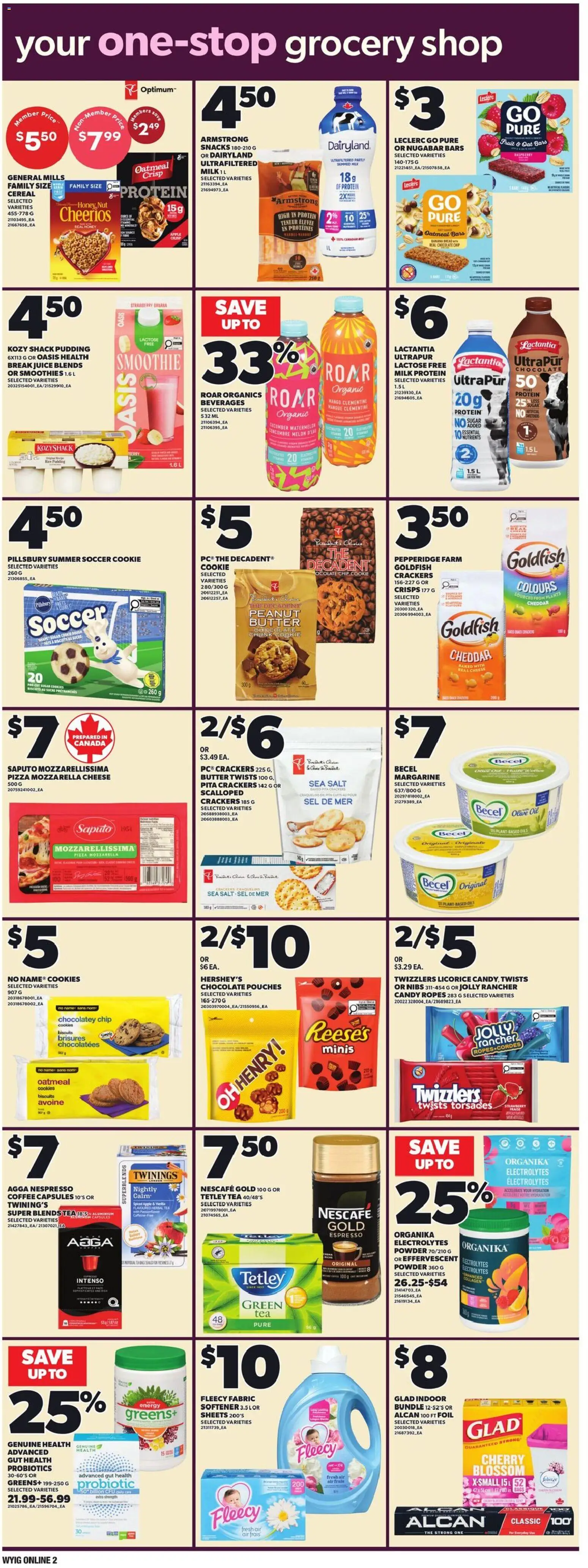 Independent Grocer flyer valid from 28.05.2026 | Page: 6 | Products: Cookies, Powder, Milk, Oil
