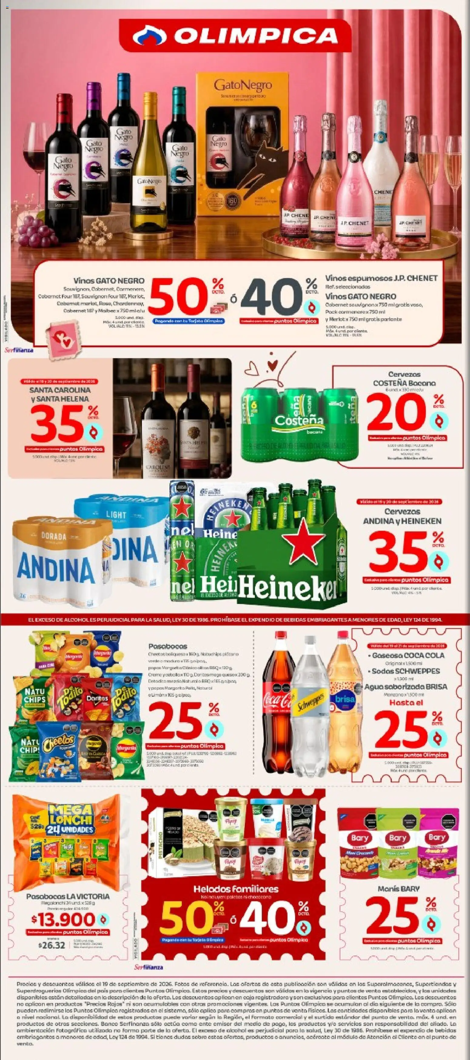 Olímpica revista - valida desde el 19/09/2026 | Página: 2