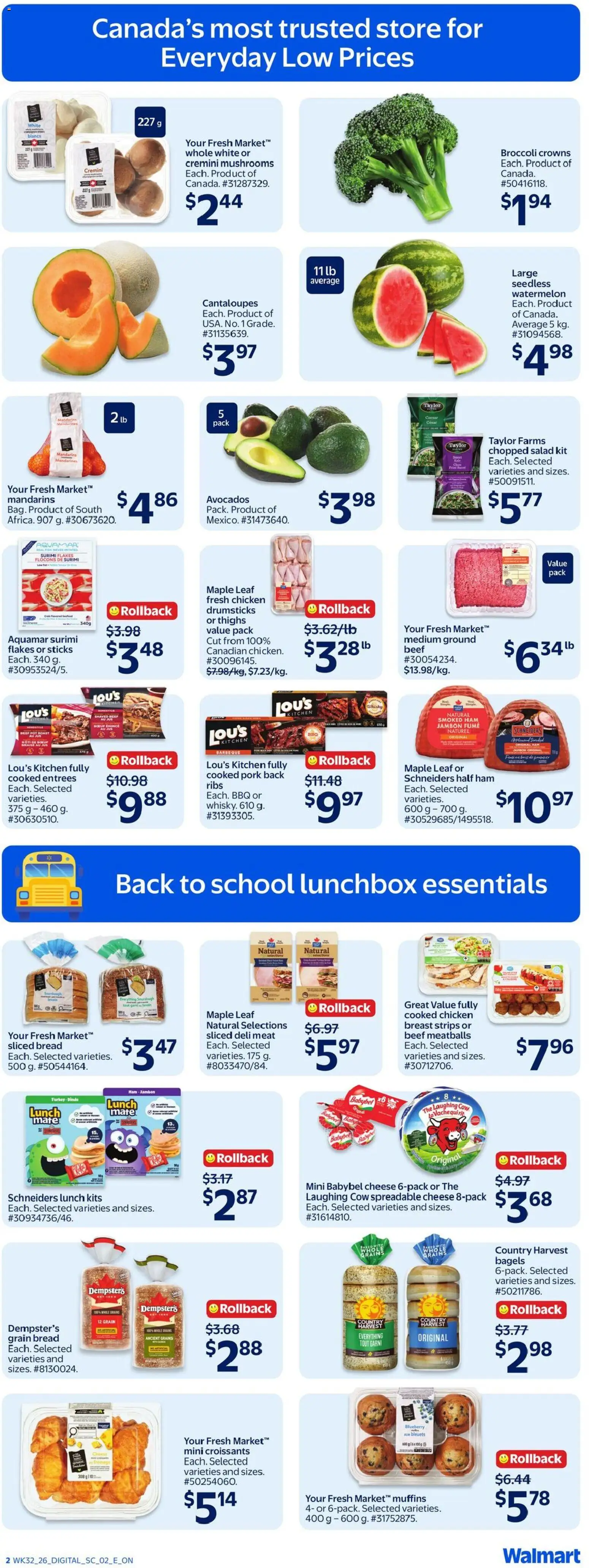 Walmart flyer valid from Sep 3, 2026 | Page: 6