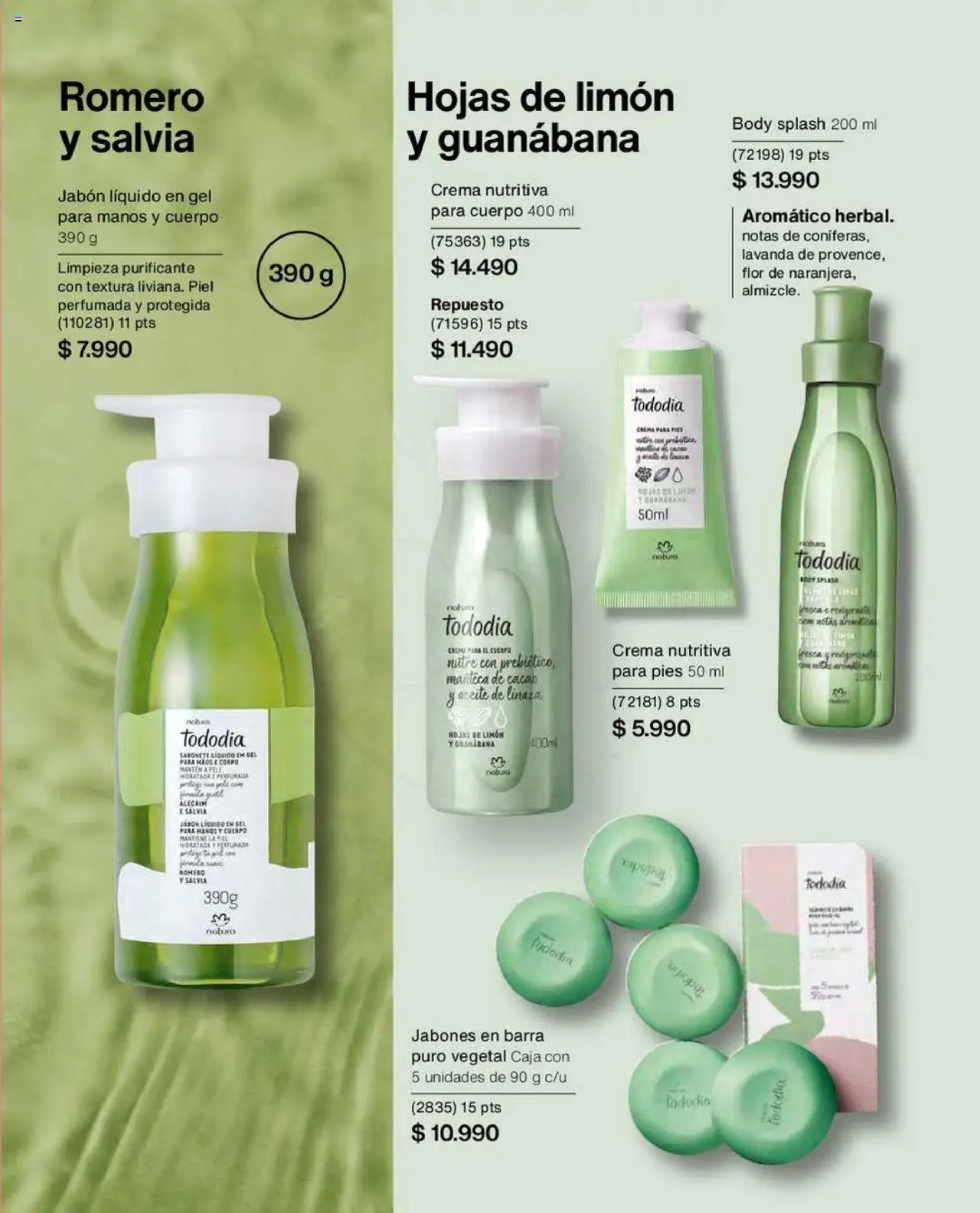 Natura catálogo │ válido desde el 26.06.2025 | Página: 112 | Productos: Cacao, Body, Jabón, Jabón líquido