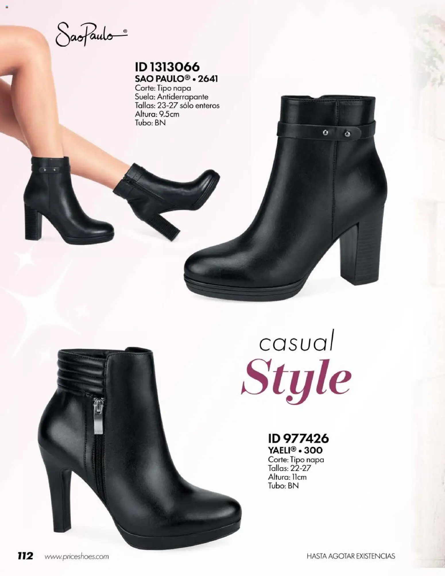 Nuevas ofertas de Price Shoes válidas en toda la República Mexicana desde el 18/07/2026. ¡Encuentra las mejores ofertas en Price Shoes catálogo Botas! | Página: 112