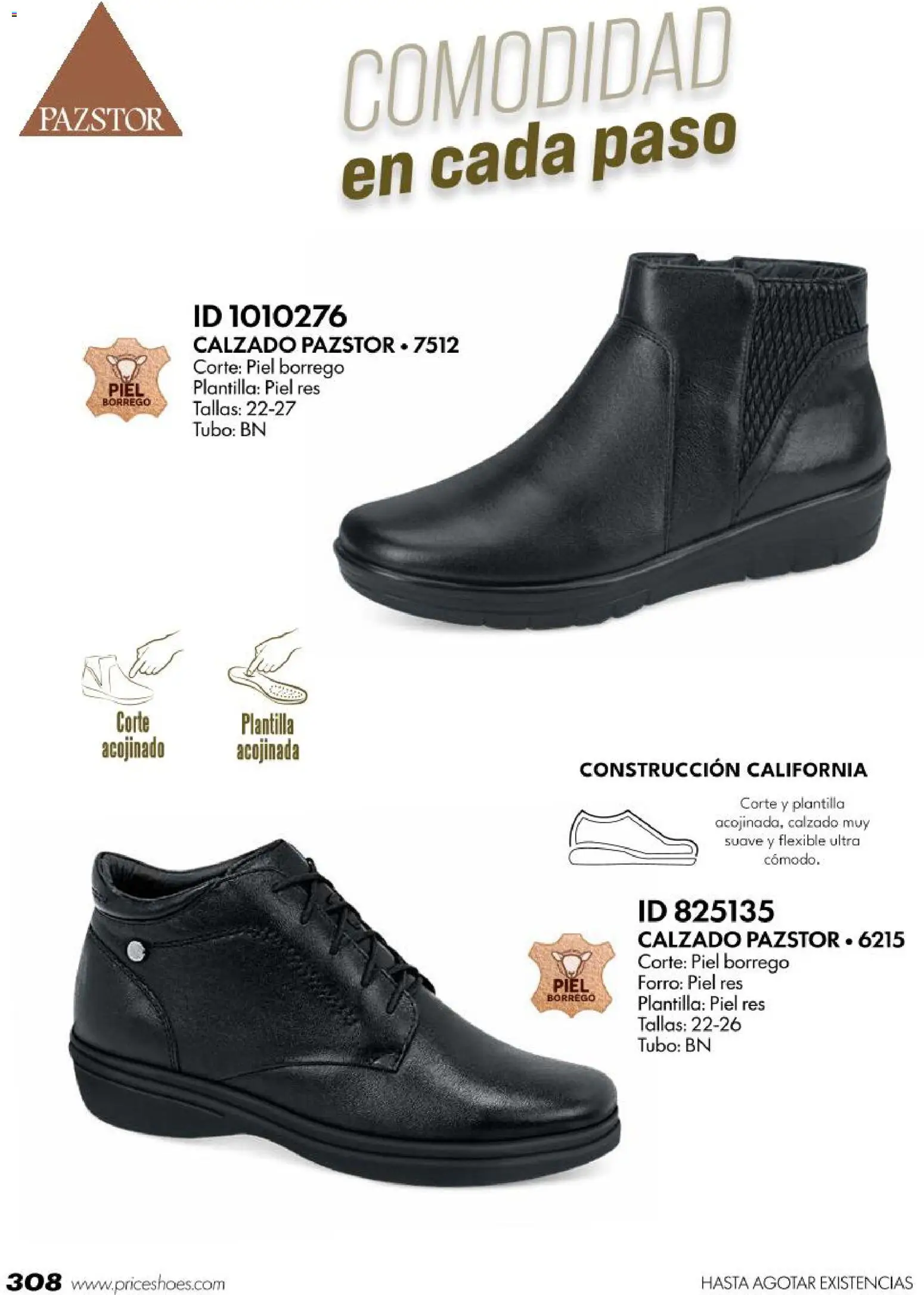 Nuevas ofertas de Price Shoes válidas en toda la República Mexicana desde el 18/07/2026. ¡Encuentra las mejores ofertas en Price Shoes catálogo Botas! | Página: 308