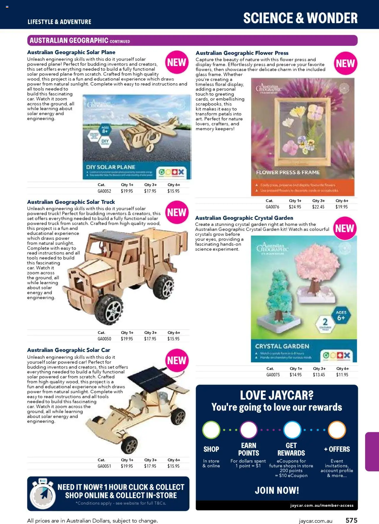 Jaycar catalogue - valid from 09/07/2025 | Page: 575 | Products: Floral, Watch, Tools, Press