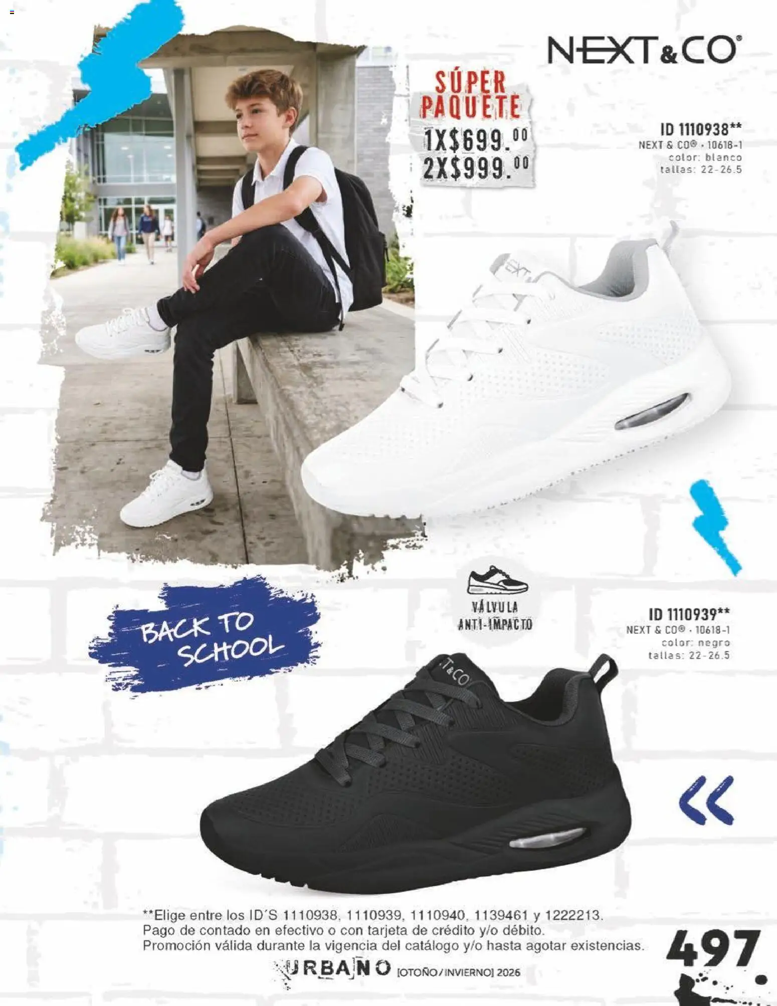 Nuevas ofertas de Price Shoes válidas en toda la República Mexicana desde el 31/07/2026. ¡Encuentra las mejores ofertas en Price Shoes catálogo Urbano! | Página: 497 | Productos: Válvula