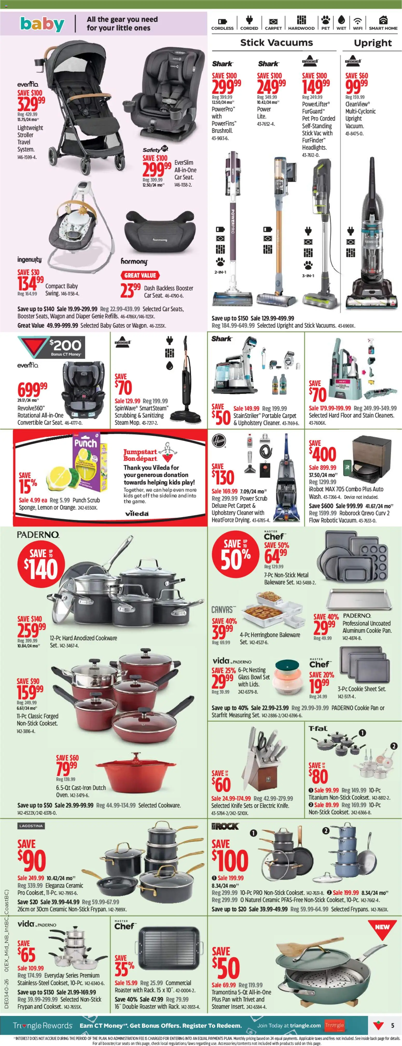 Canadian Tire flyer valid from Oct 1, 2026 | Page: 5 | Products: Carpet