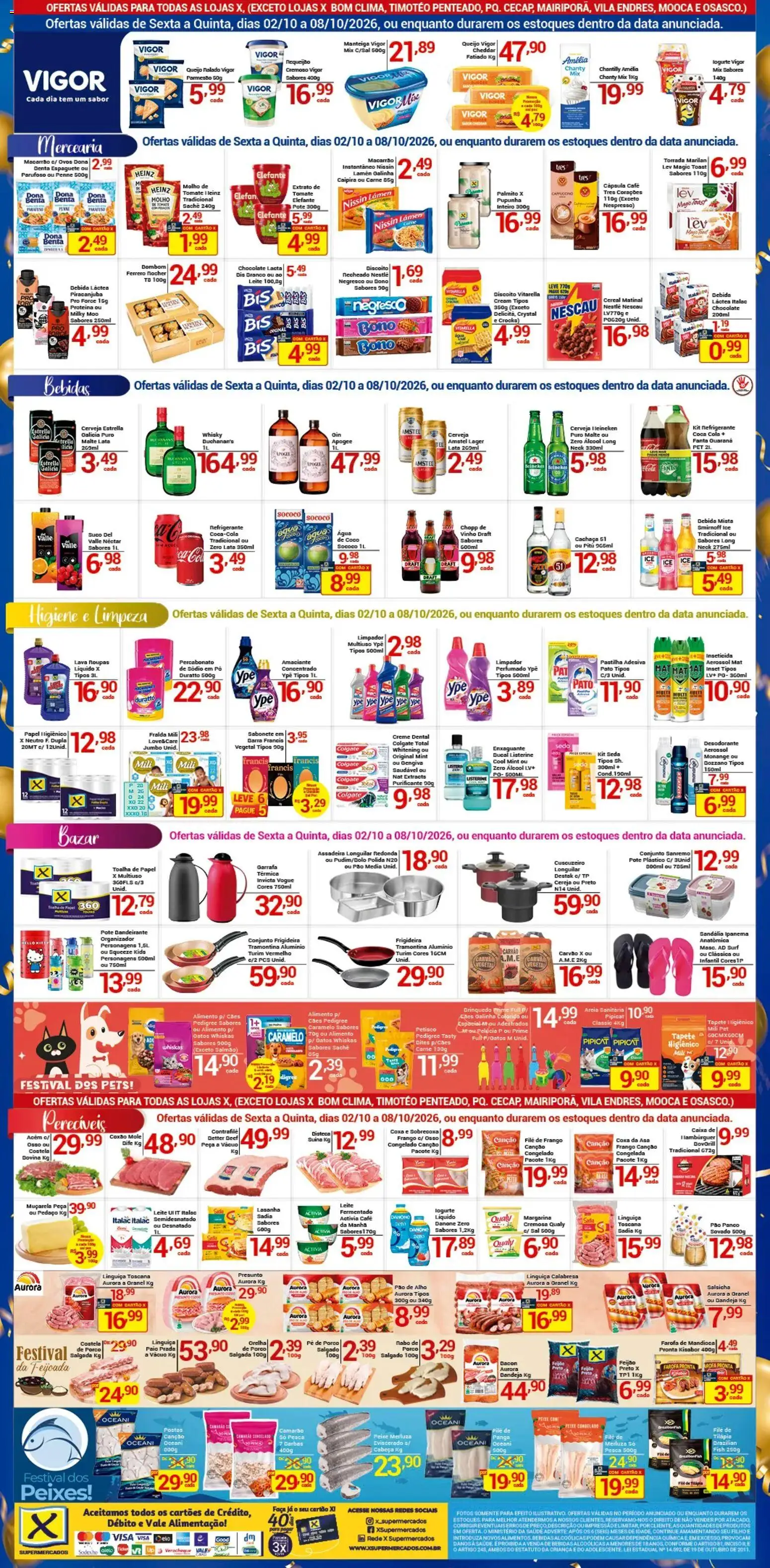 X Supermercados Folheto - válido de 02/10/2026 | Página: 2
