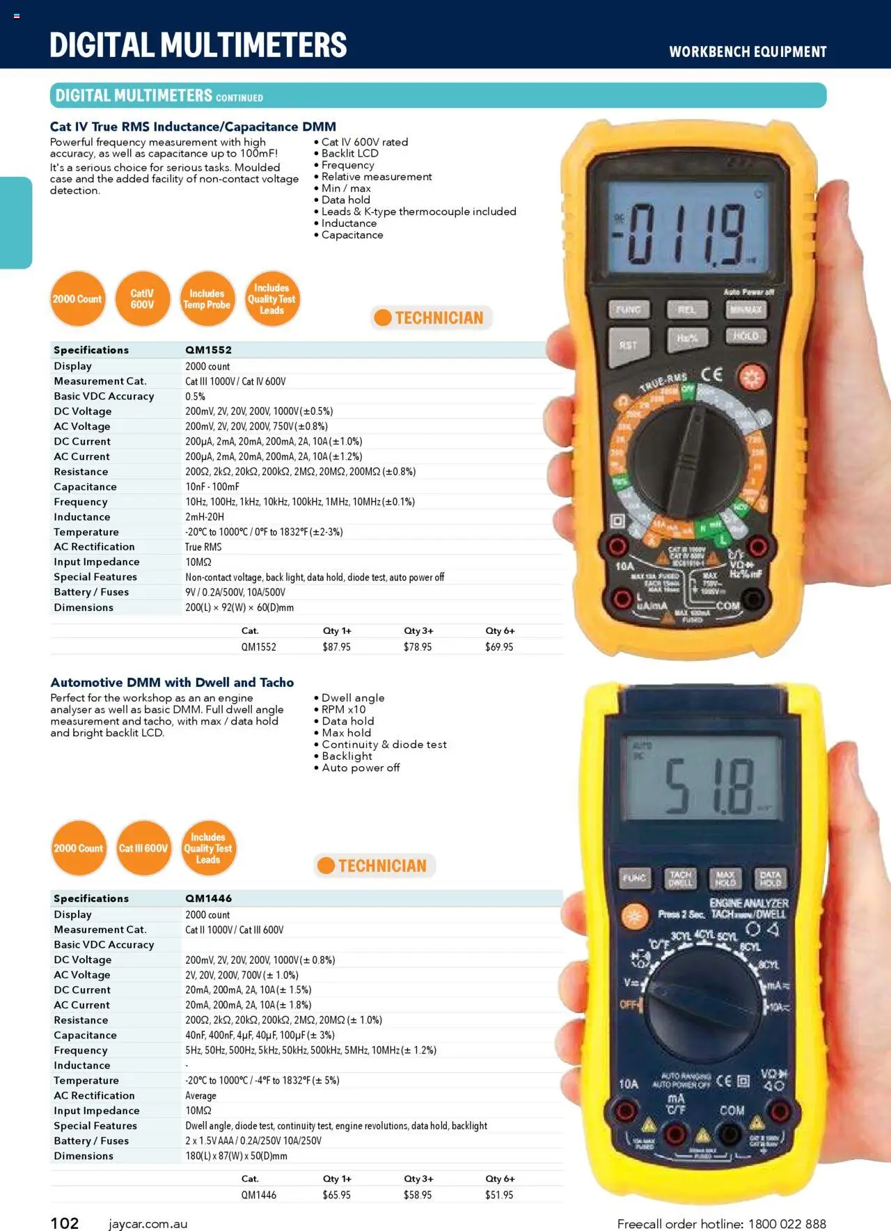 Jaycar catalogue - valid from 09/07/2025 | Page: 102 | Products: Battery, Digital, Case