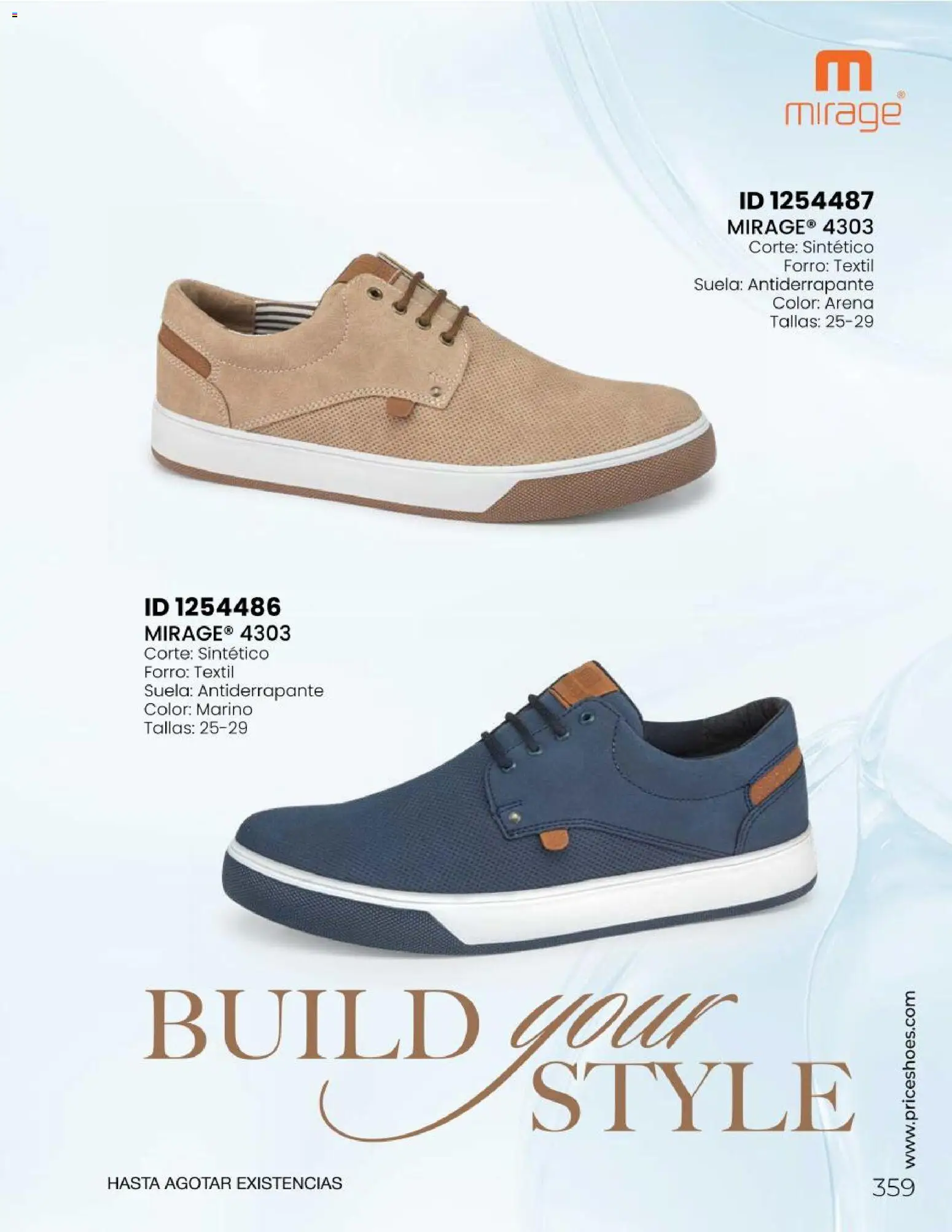 Nuevas ofertas de Price Shoes válidas en toda la República Mexicana desde el 06.05.2026. ¡Encuentra las mejores ofertas en Price Shoes catálogo Todo en uno! | Página: 359