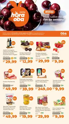 Oba Hortifruti - Ofertas da semana - Pré-Visualização do folheto da loja Oba Hortifruti, válido de 31/07/2026 | Página: 1
