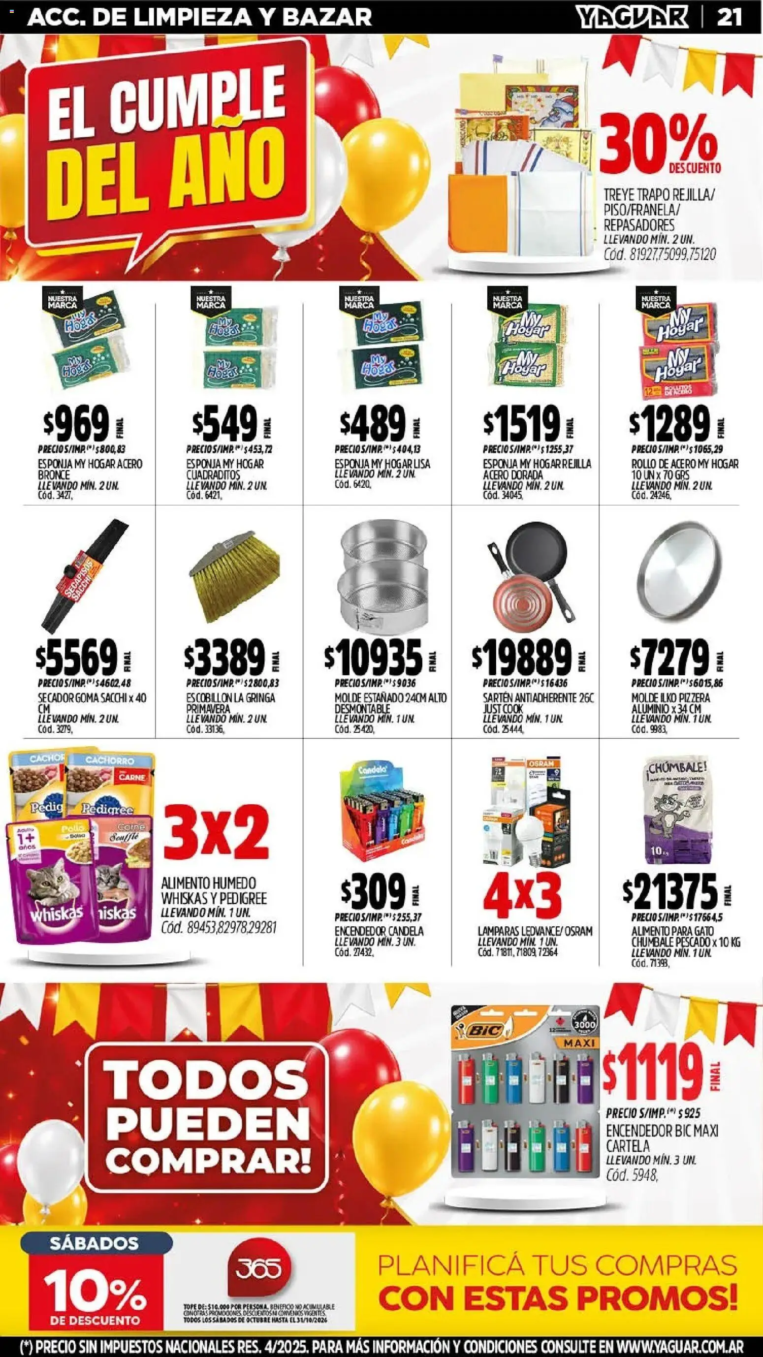 Yaguar - Oferta Semanal Salta │ válido desde el 12/10/2026 | Página: 24