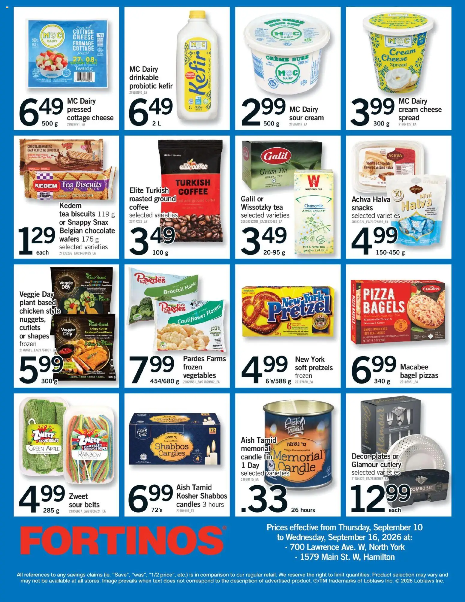 Fortinos flyer valid from Sep 10, 2026 | Page: 34